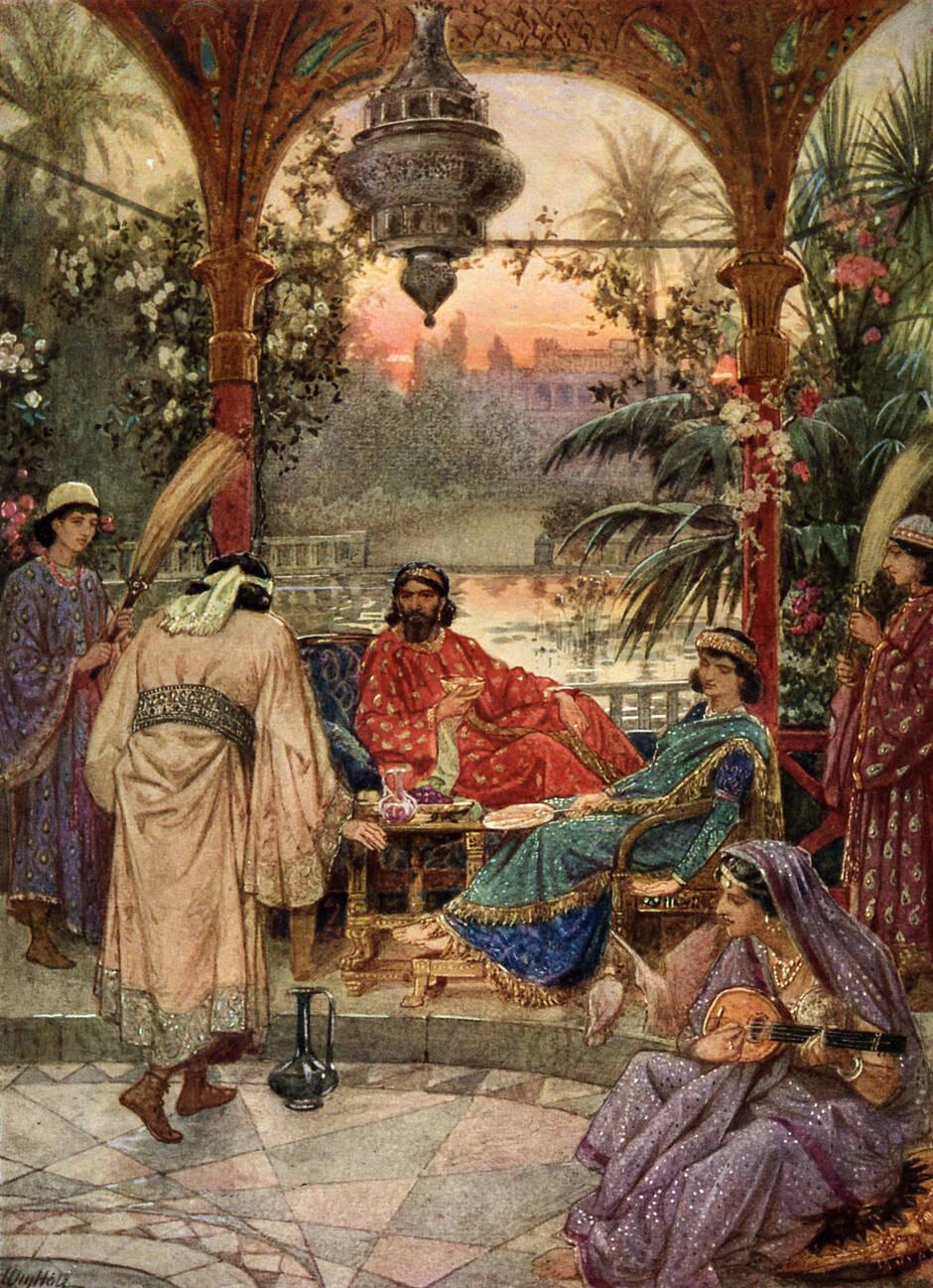 Nehemiah makes his petition to Artaxerxes