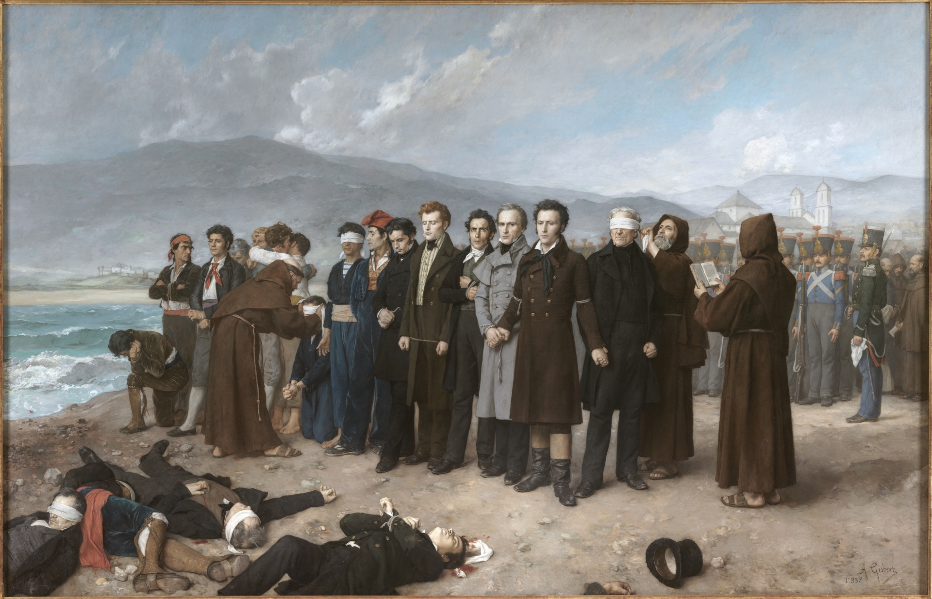 Execution of Torrijos and his Companions on the Beach at Málaga