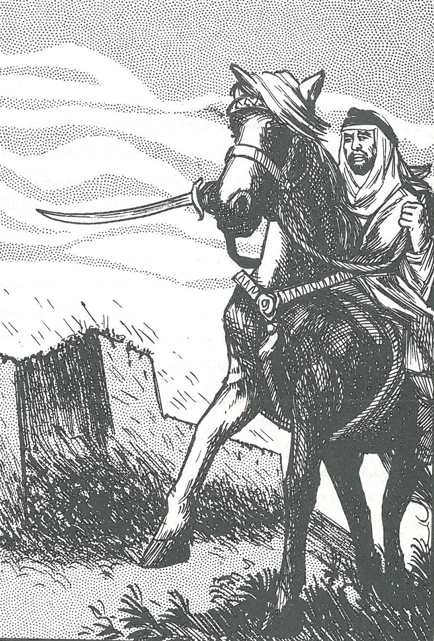 Khalid ibn al-Walid during the siege of Al-Anbar