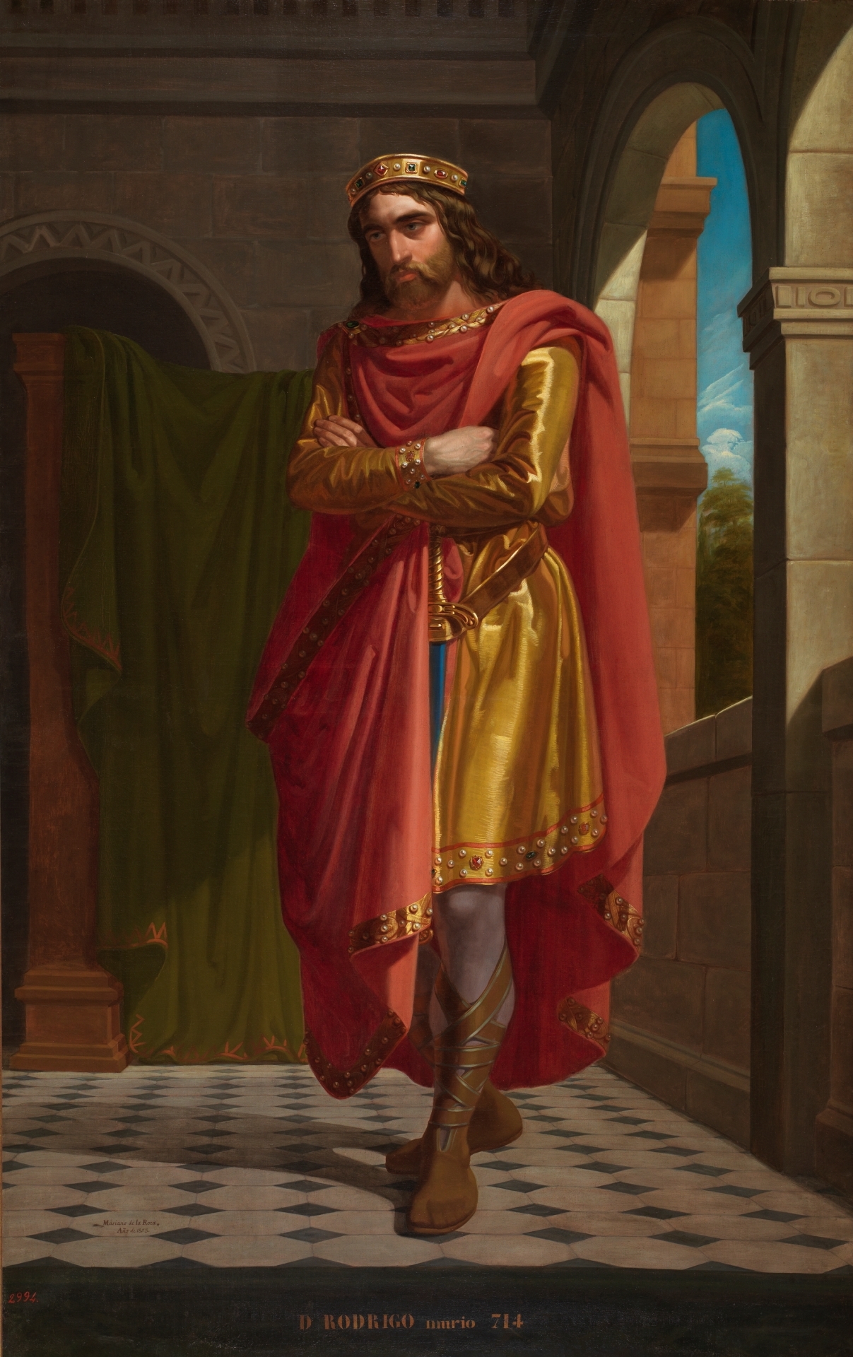 Roderic, King of the Visigoths