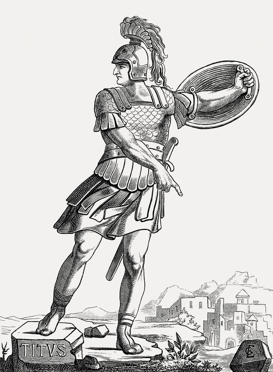 Titus or Titus Flavius Caesar Vespasianus Augustus, 39
