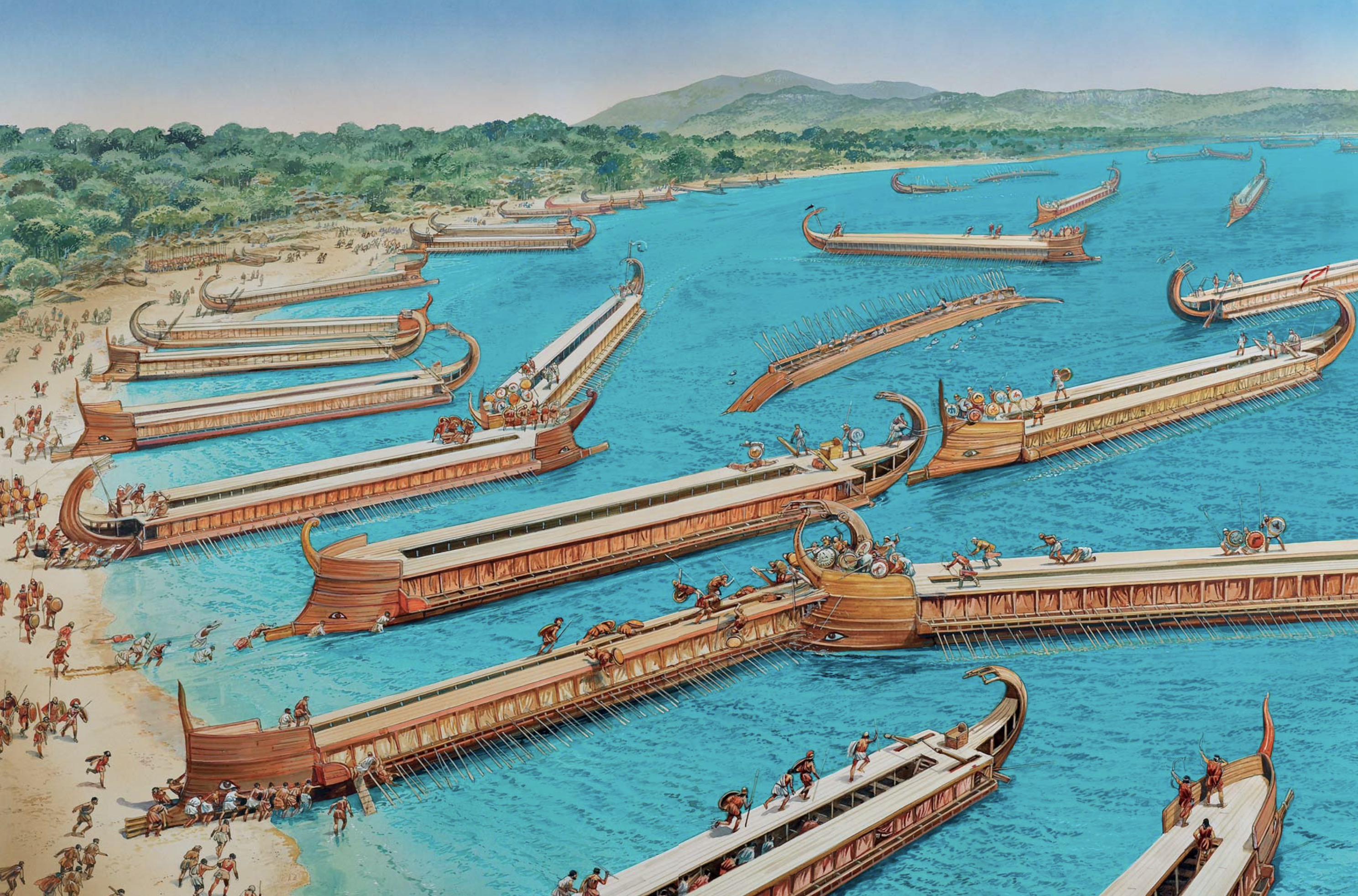 Athenians break the Lakedaemonian siege of their outpost at Pylos