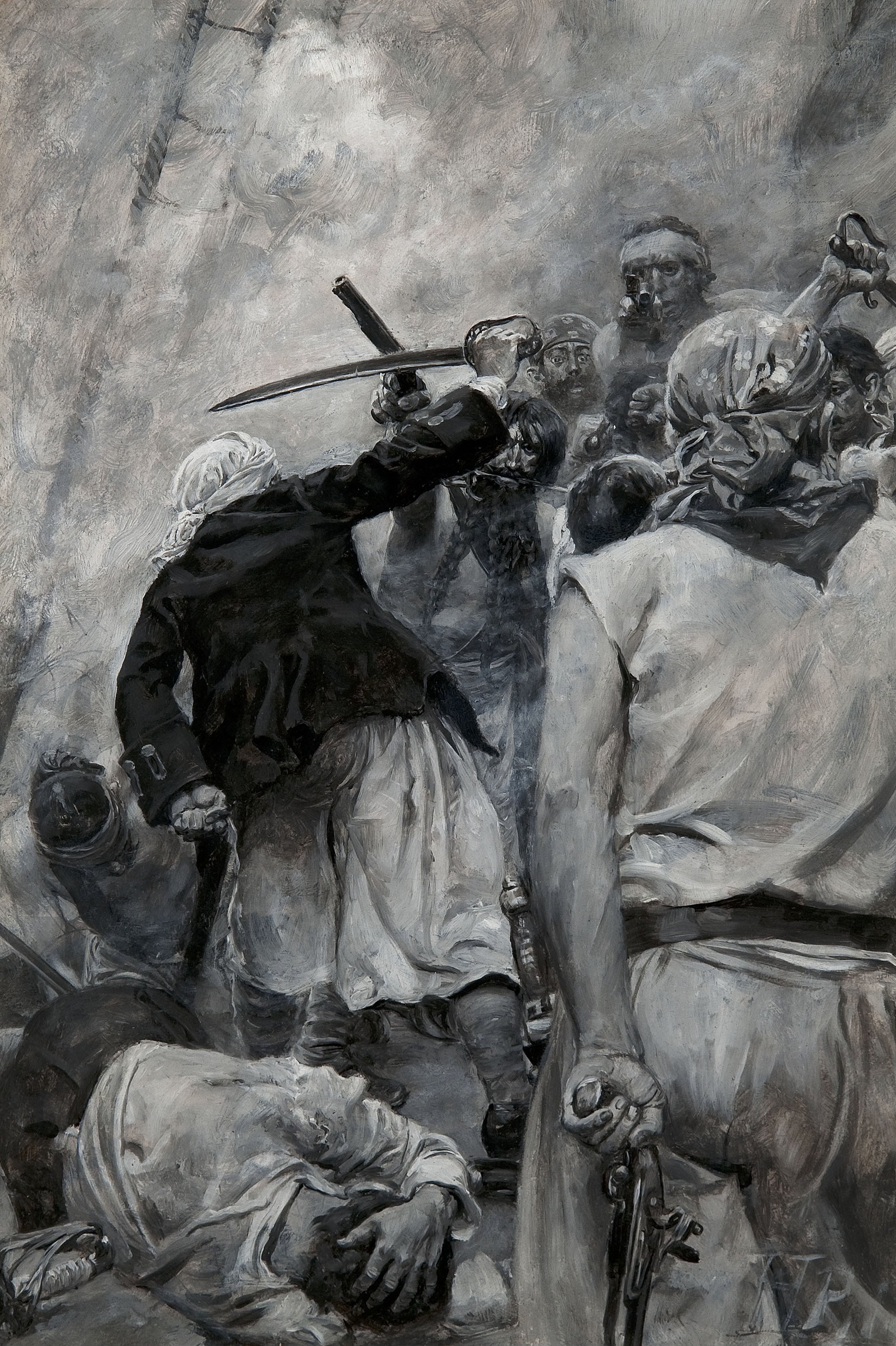 Blackbeard's Last Fight