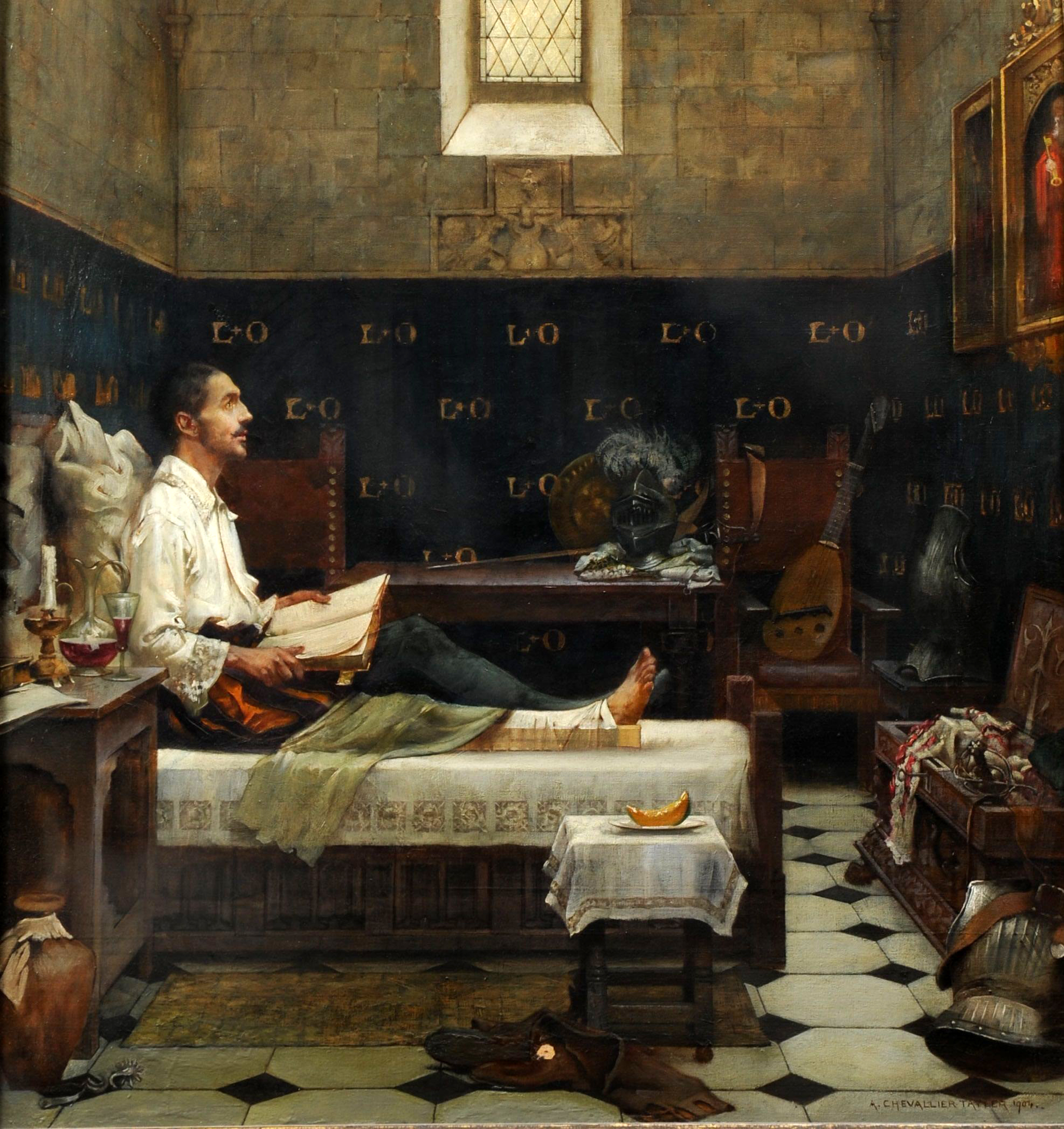 Ignatius convalesces at Loyola Albert Chevallier-Tayler