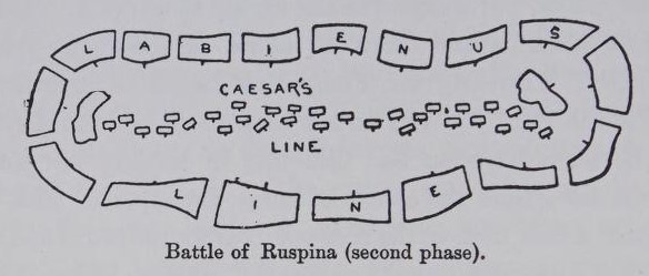 Battle of Ruspina, map 2