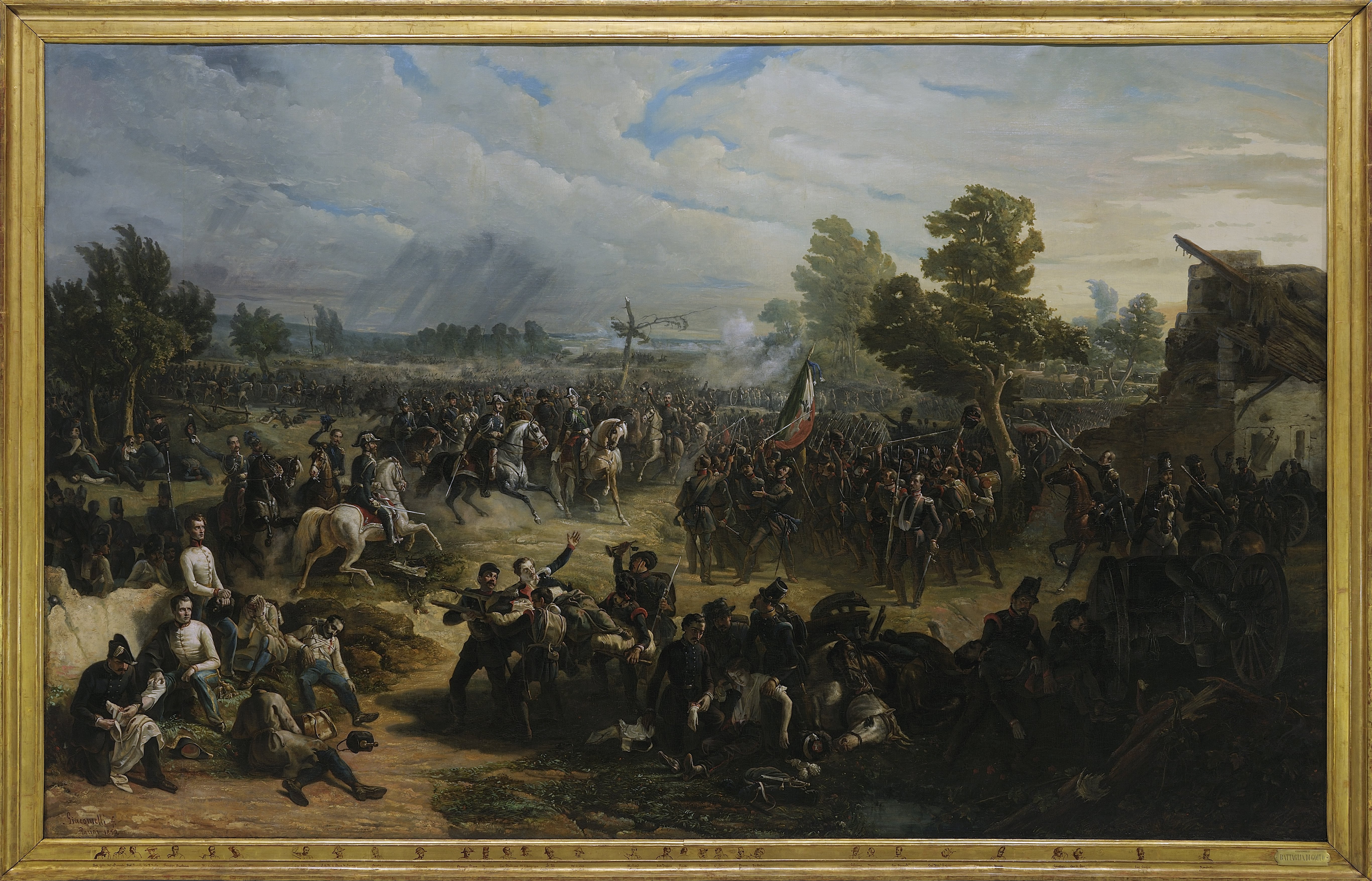 The battle of Goito (May 30th 1848)