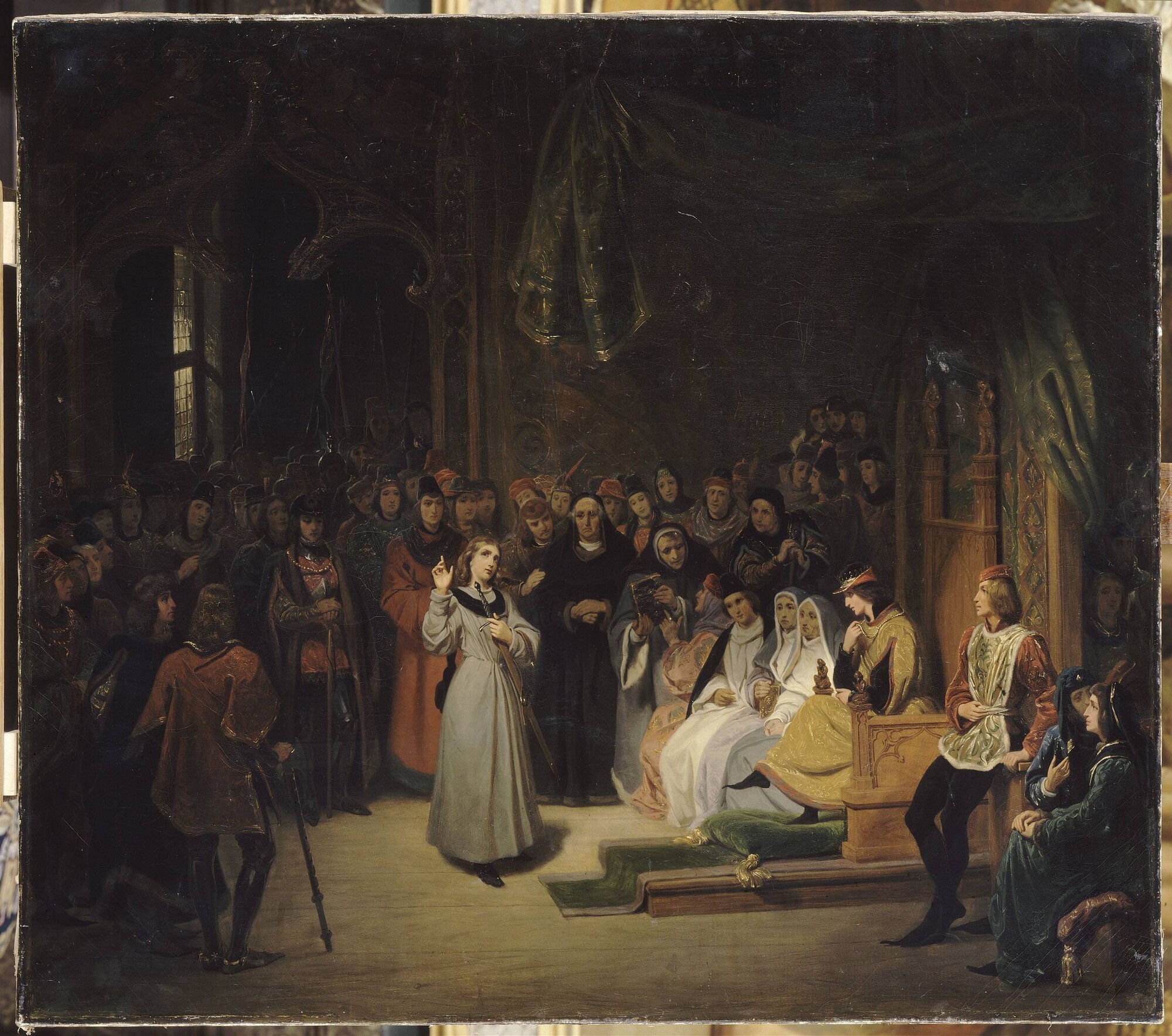 Joan of Arc presented to Charles VII