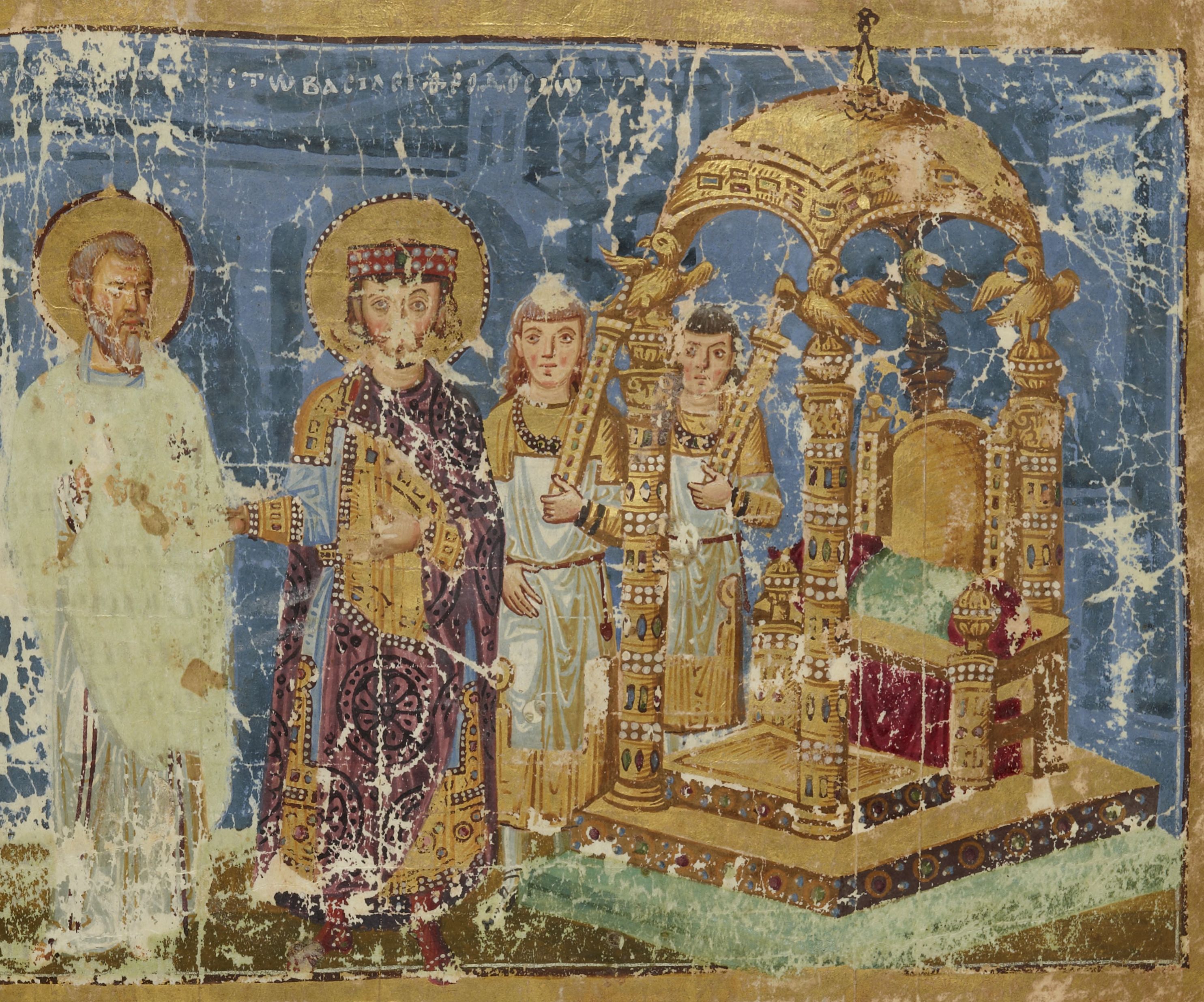 Gregory of Nazianzus addresses the emperor Theodosius I