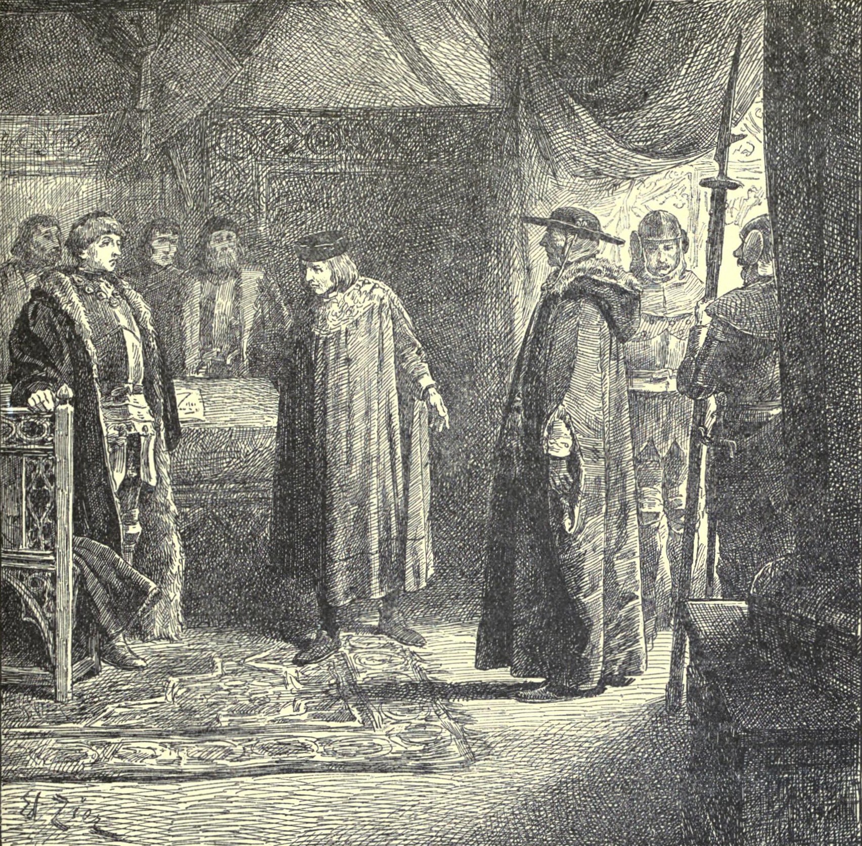 Cardinal Orsini's visit to Henry V