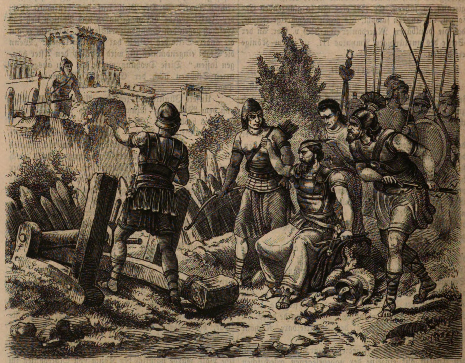 Phillip of Macedonia and bowman Aster