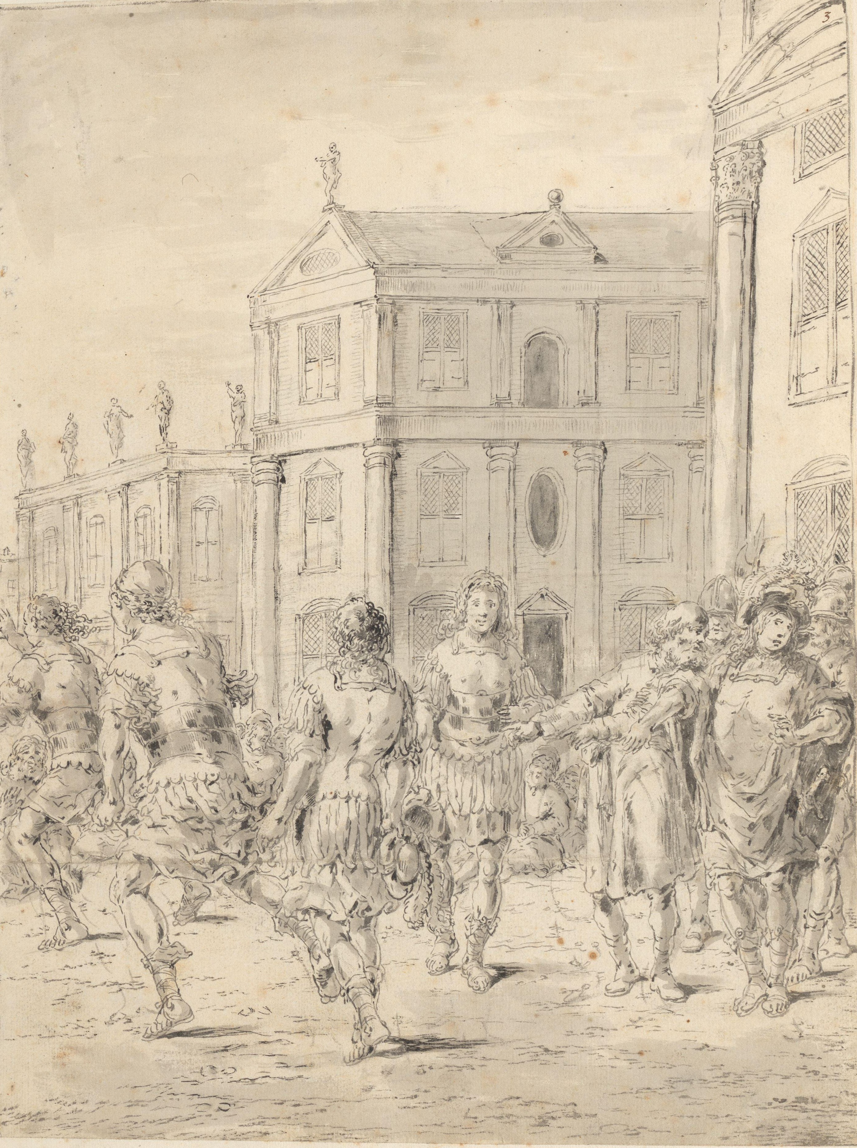 Alexander the Great does not participate in the Olympic GamesLeonaert Bramer