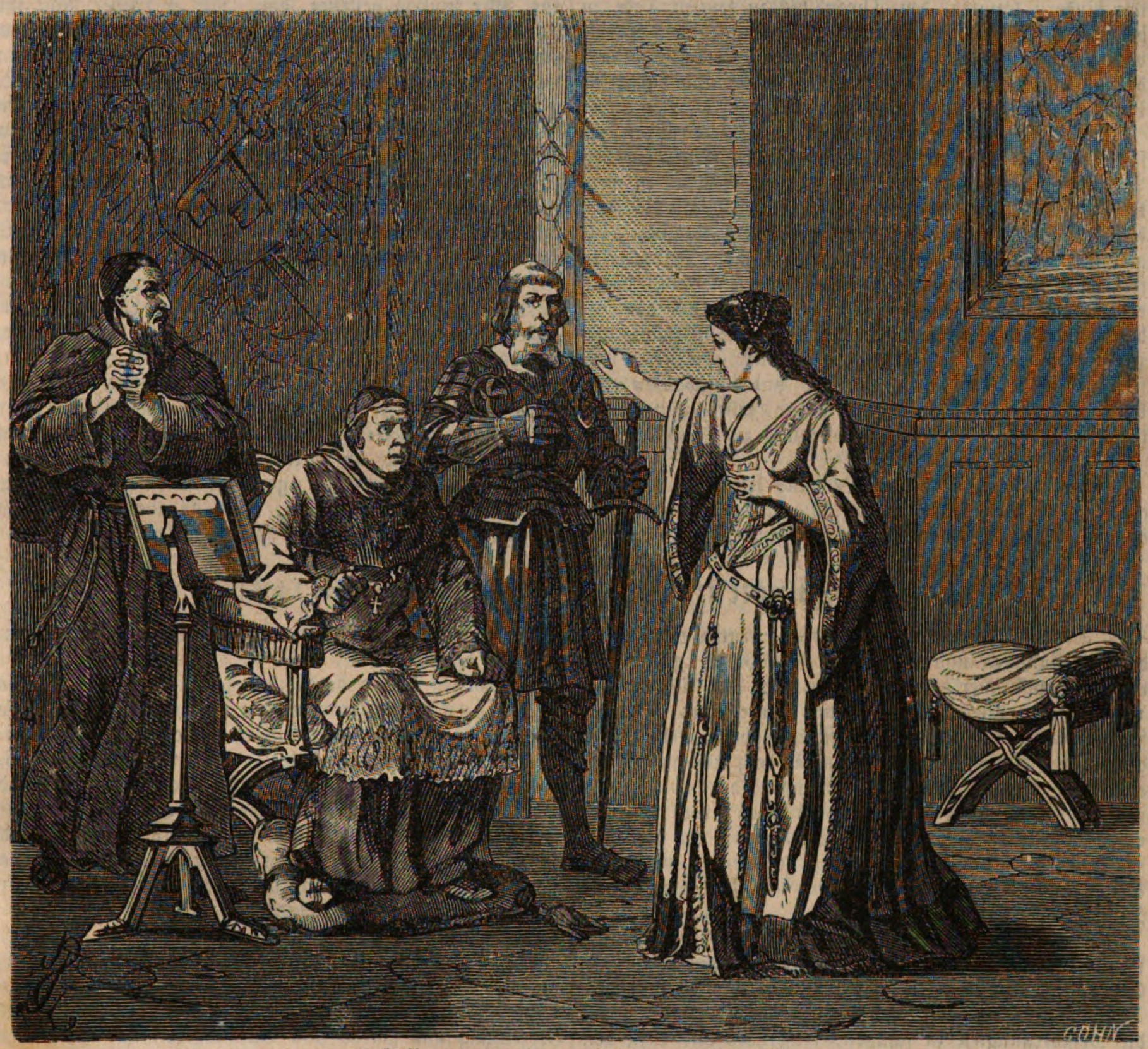 Ursulina of Parma before the antipope Clement VII