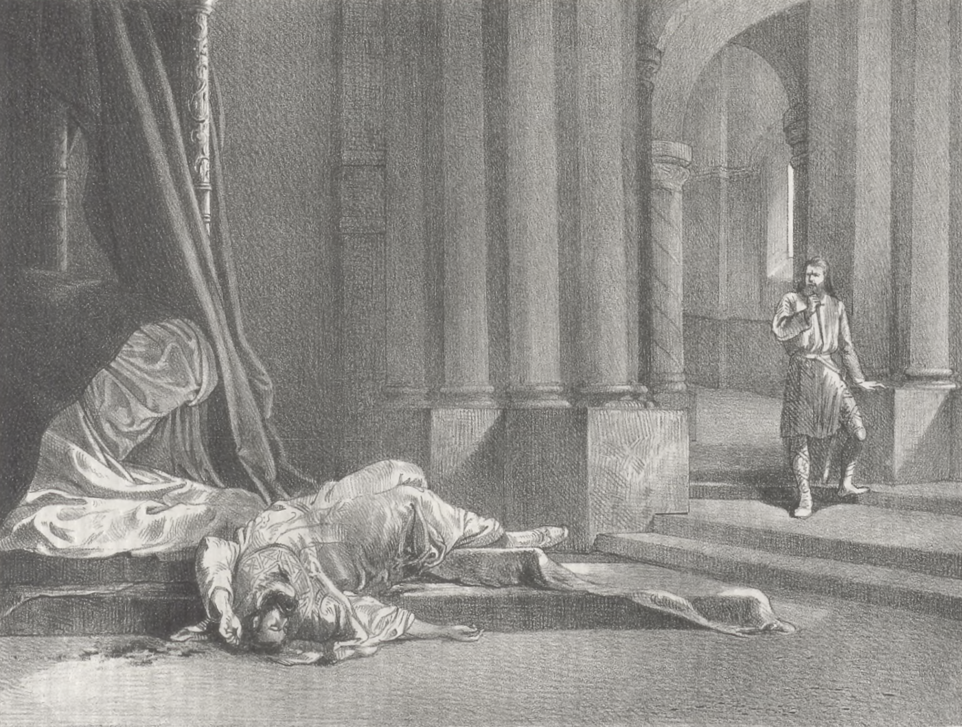 Assassination of Vimarano by his brother Fruela