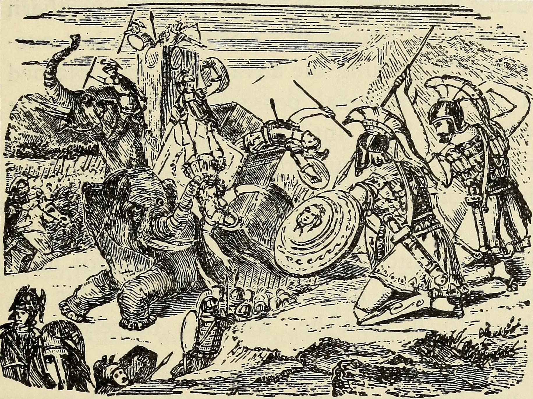 Battle between Ptolemy Ceraunus and the Gauls