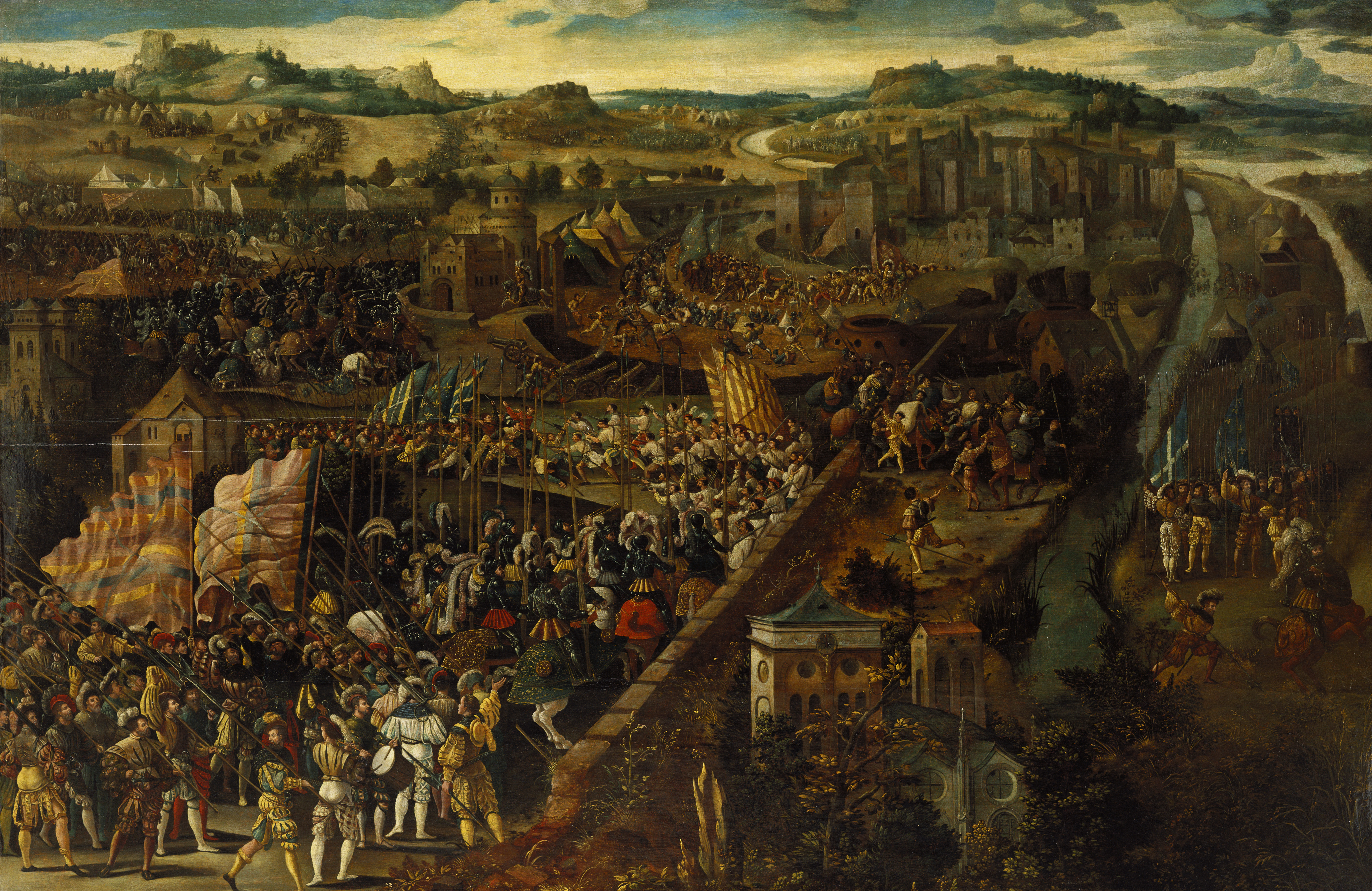 The Battle of Pavia (by anonymous Flemish artist)