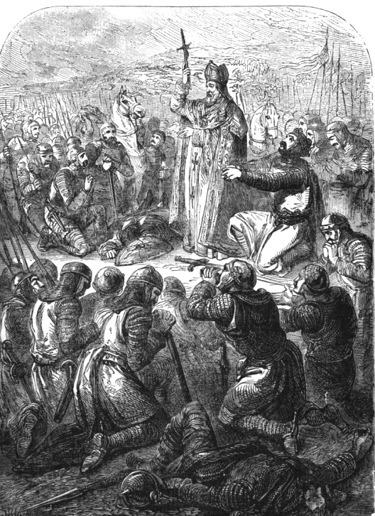 Norman thanksgiving after Battle of Hastings