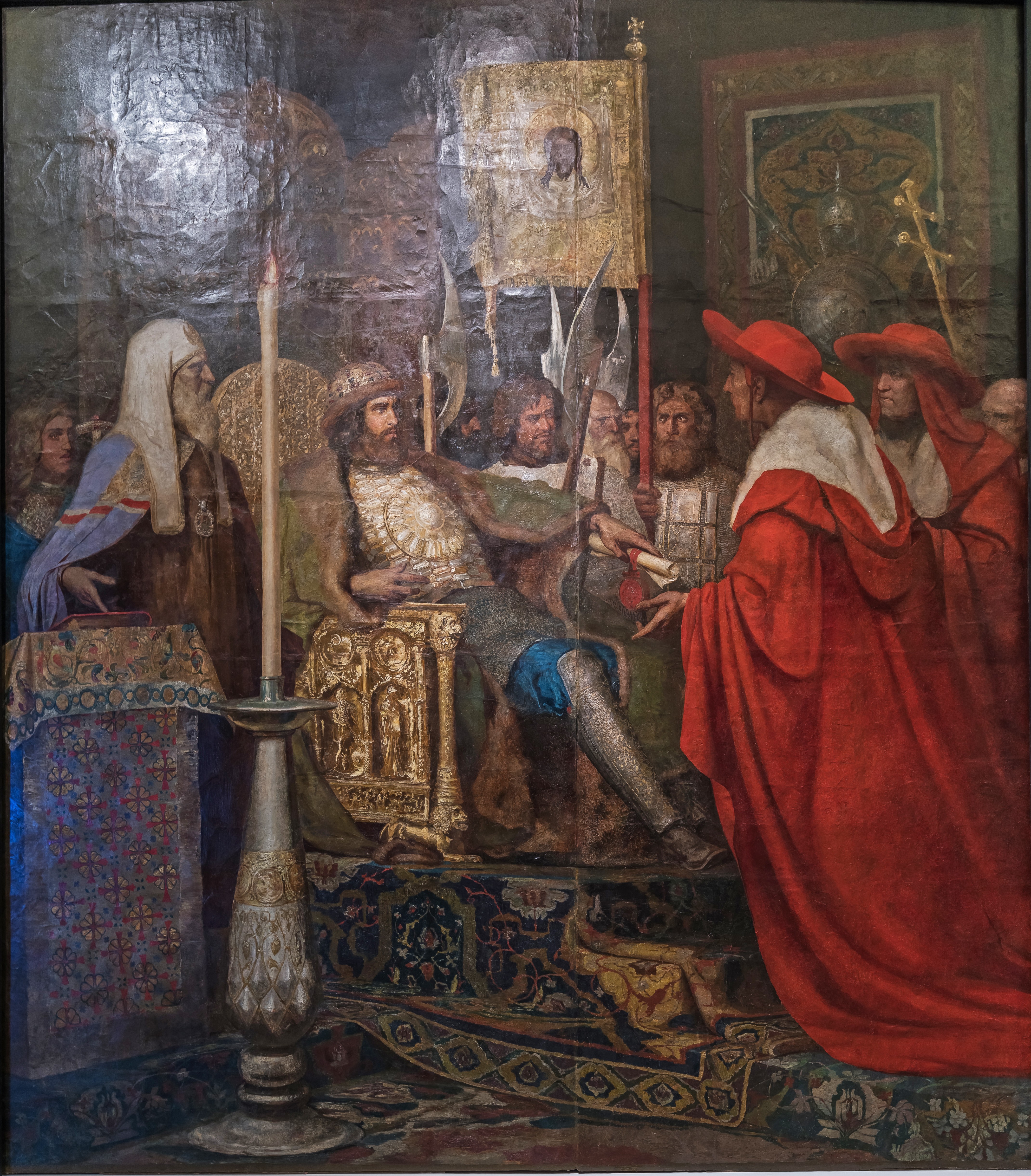 Prince Alexander Nevsky Receives Papal Legates