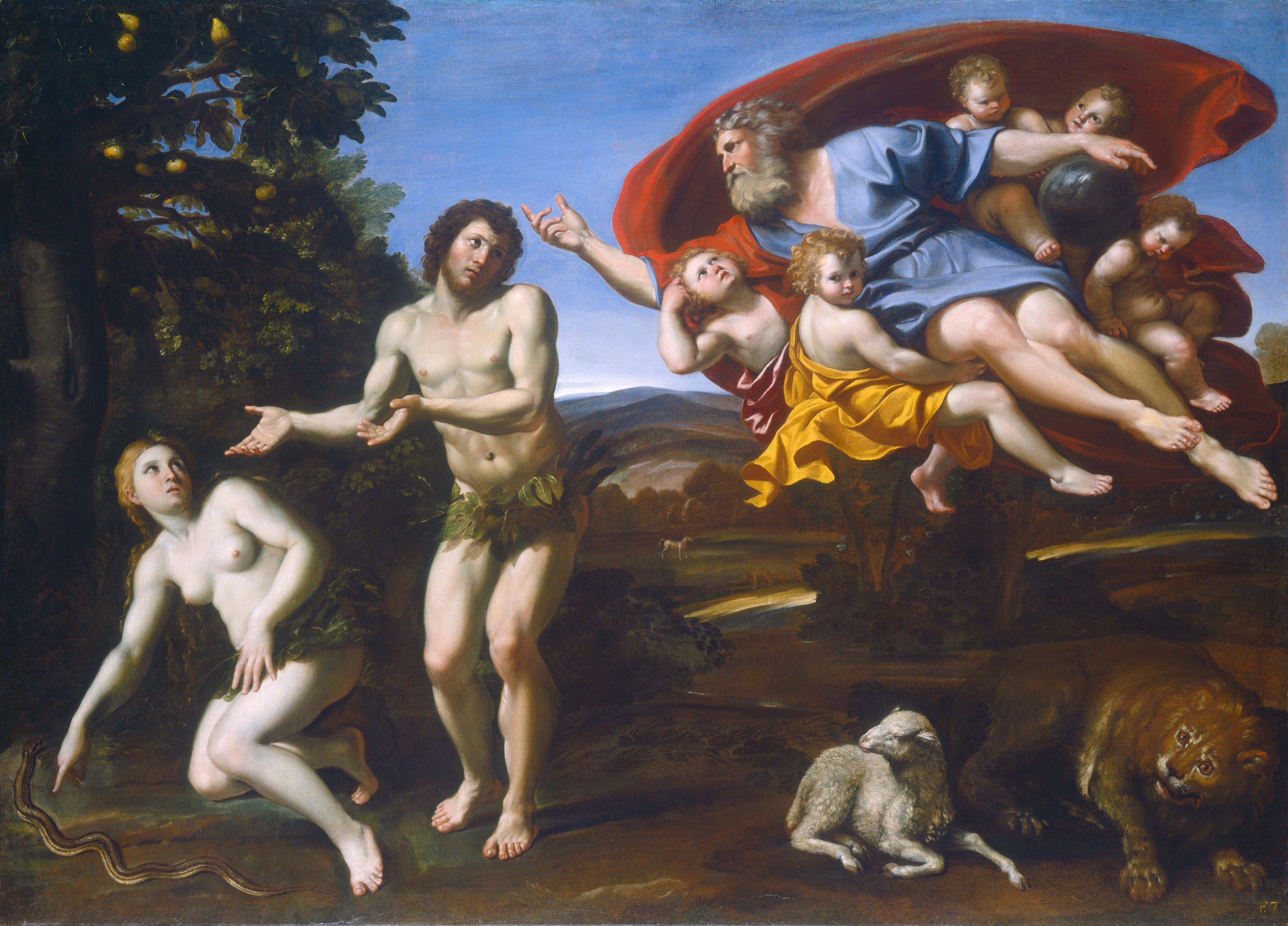 The Rebuke of Adam and Eve
