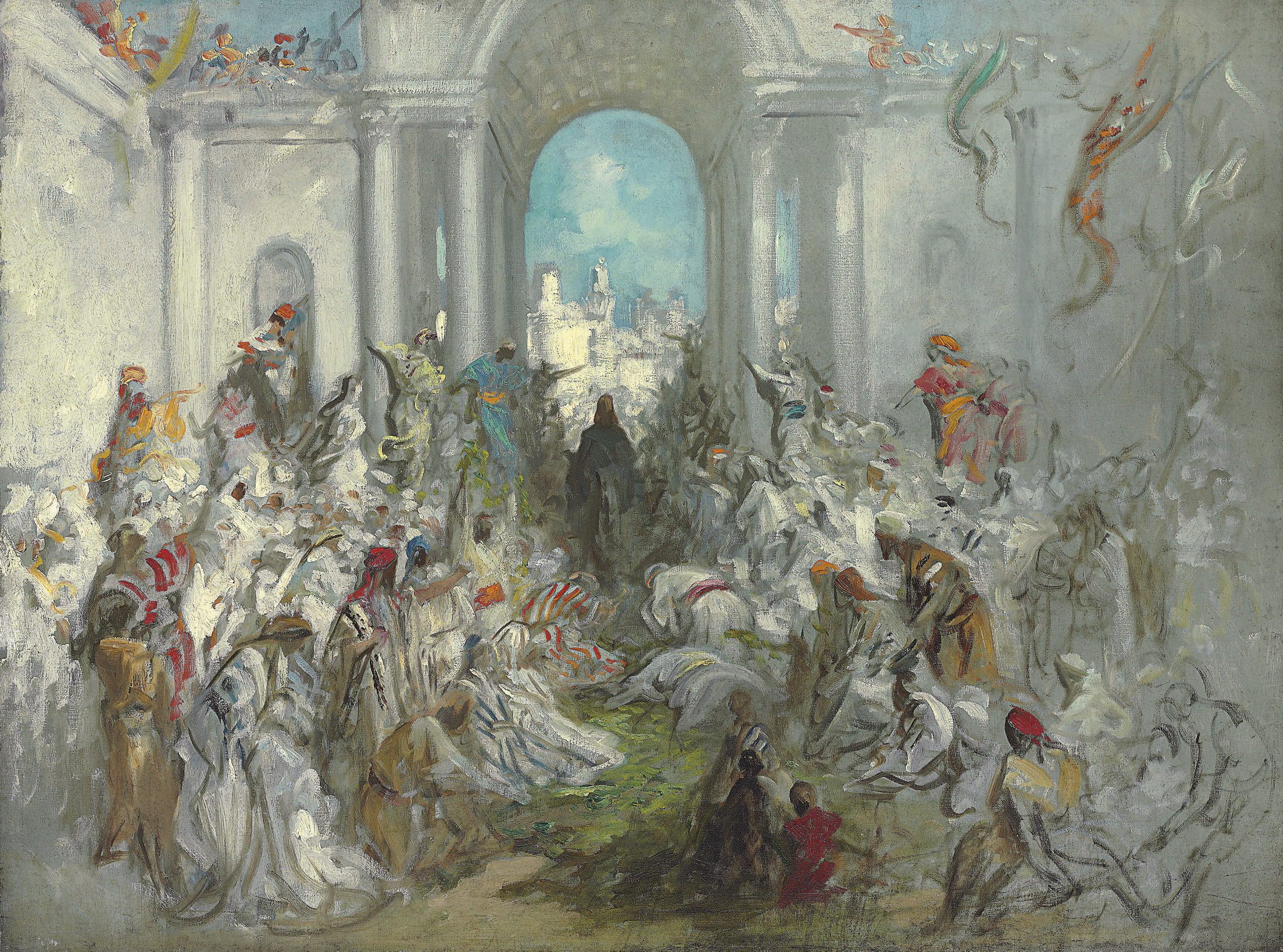 Christ's Entry into Jerusalem Gustave Doré