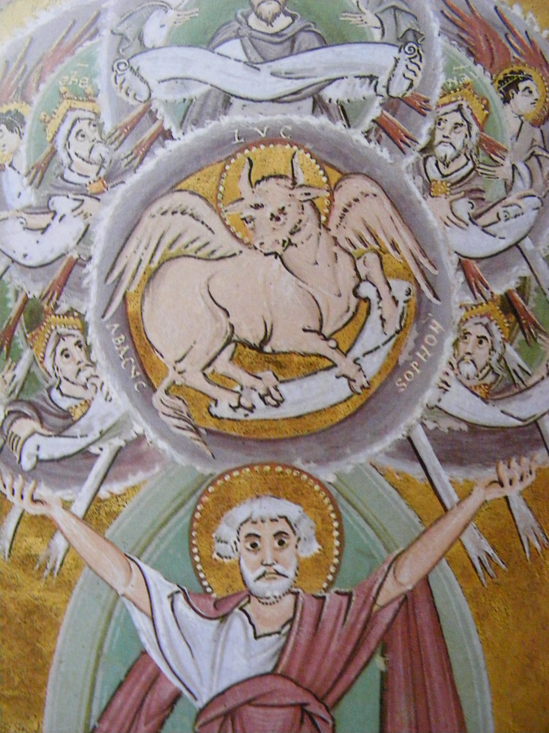 Evangelist Lukas im Evangeliar Ottos III