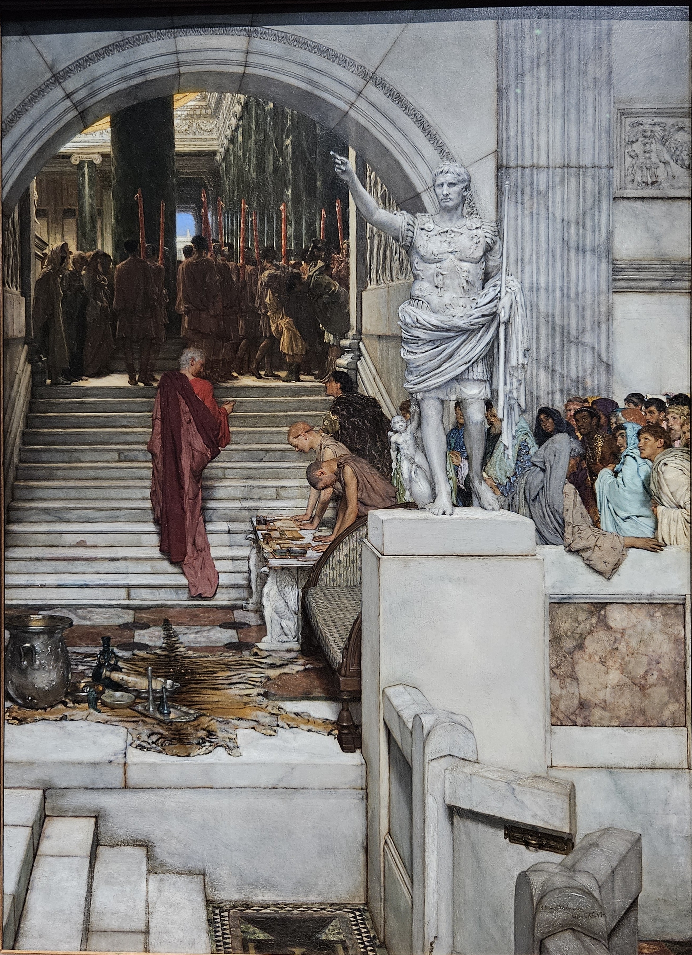 After the Audience, Lawrence Alma-Tadema 1879 2
