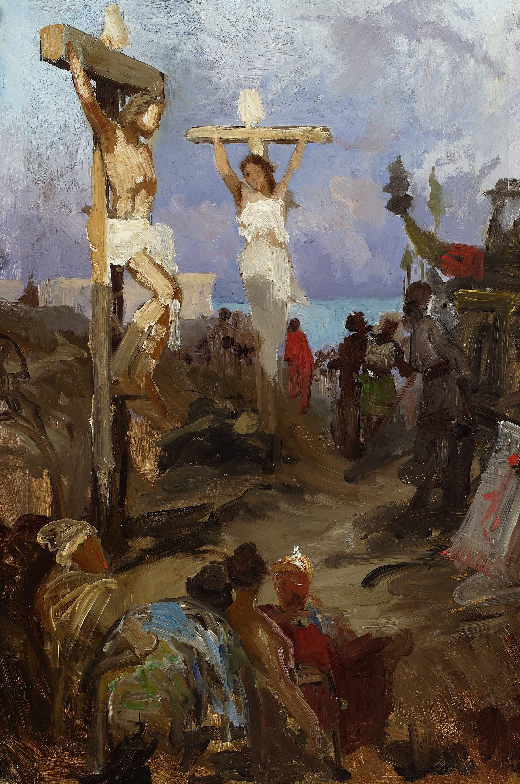 Christian Golgotha, sketch