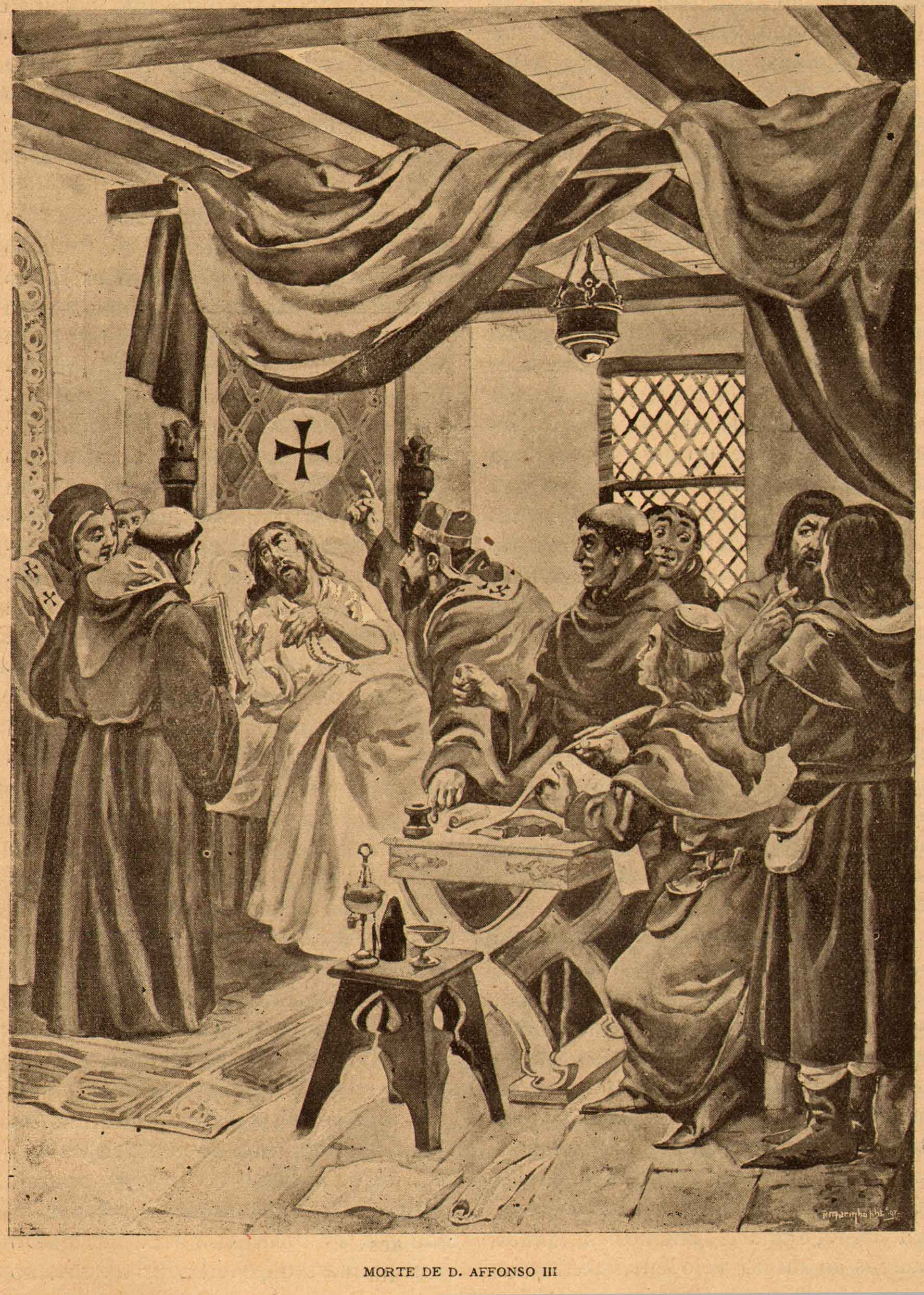 Death of D. Afonso III