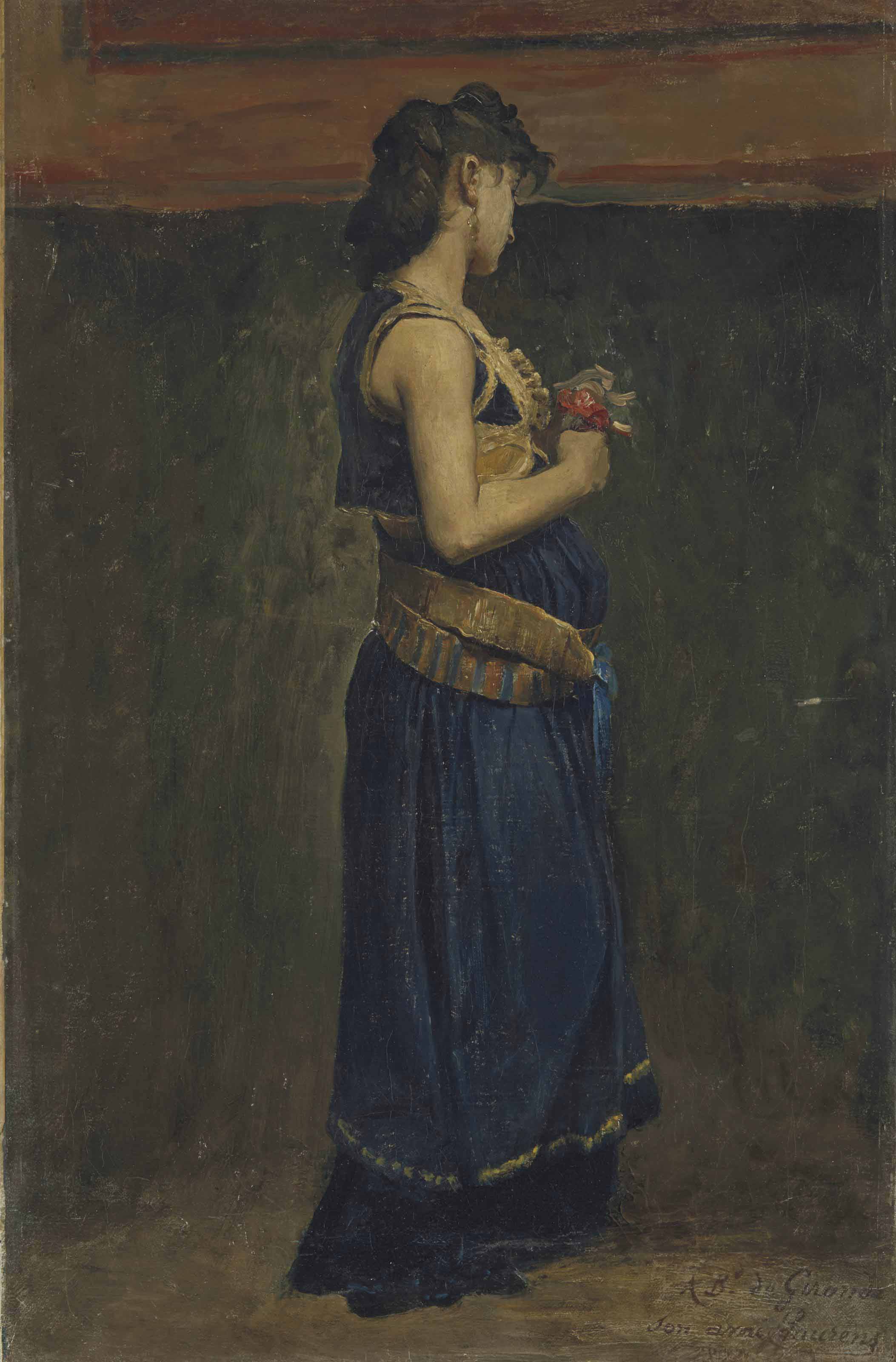 Study of a Merovingian woman