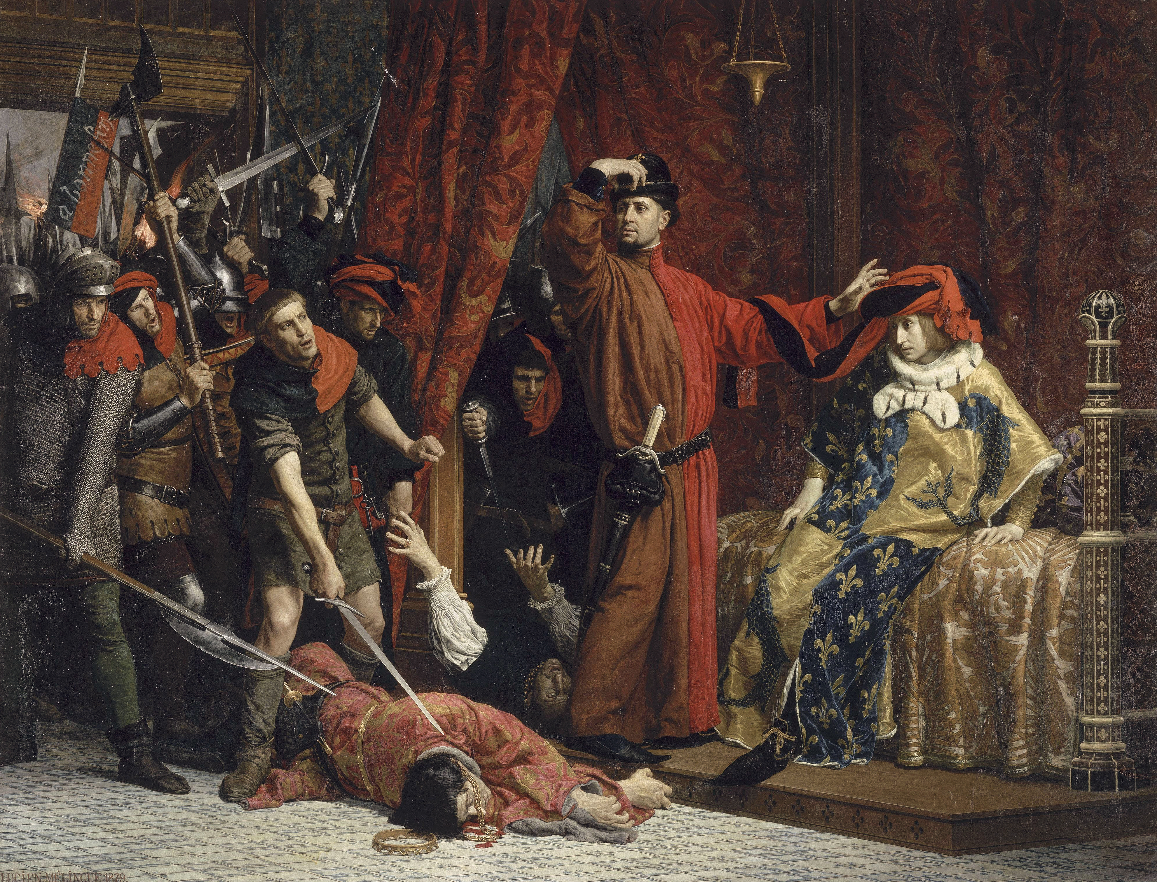 Étienne Marcel and the Dauphin Charles
