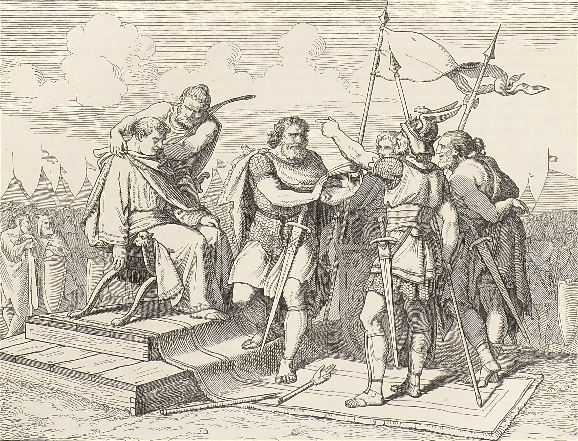 Alaric deposed Attalus from the throne