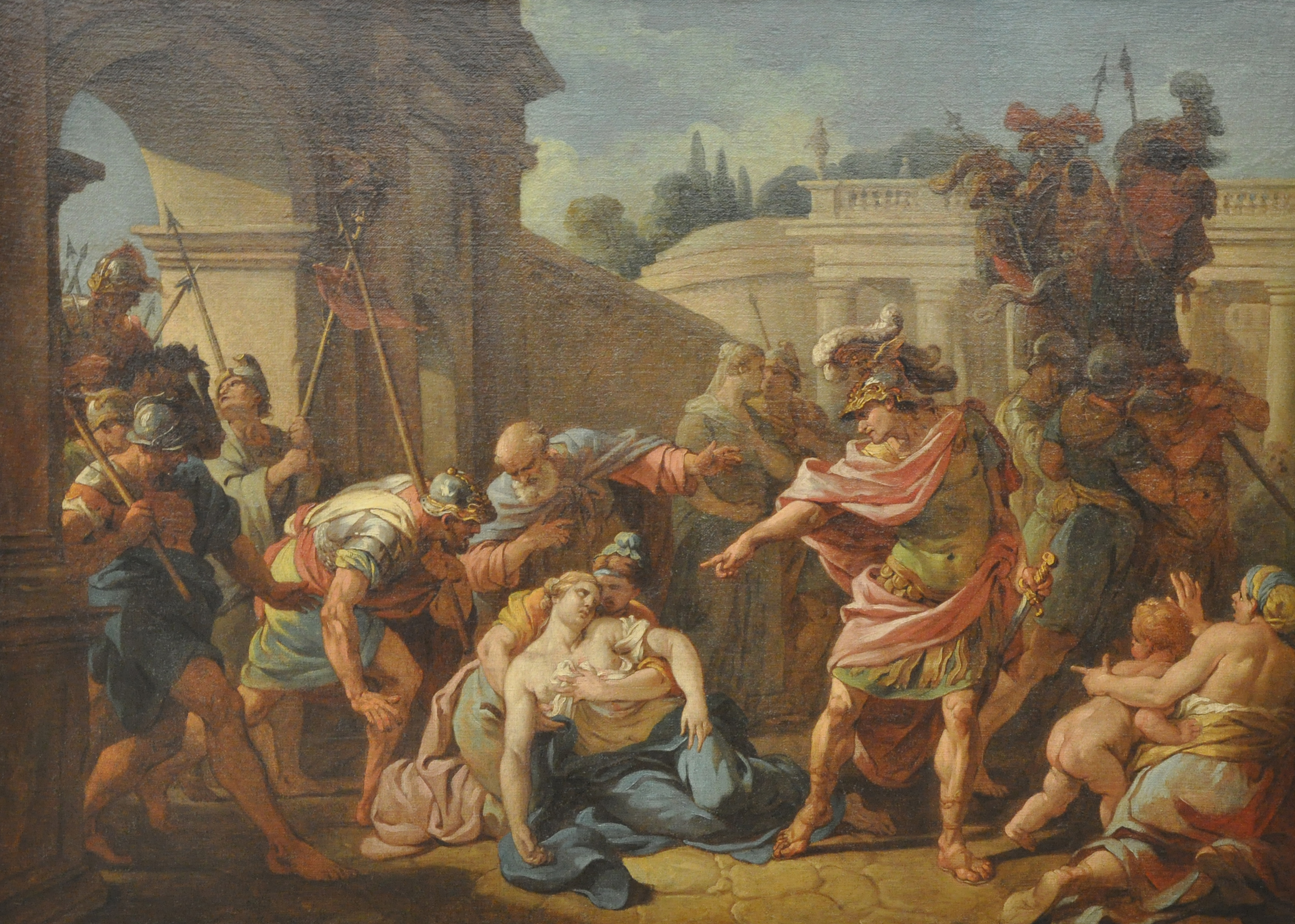 Horatius just killing his sister