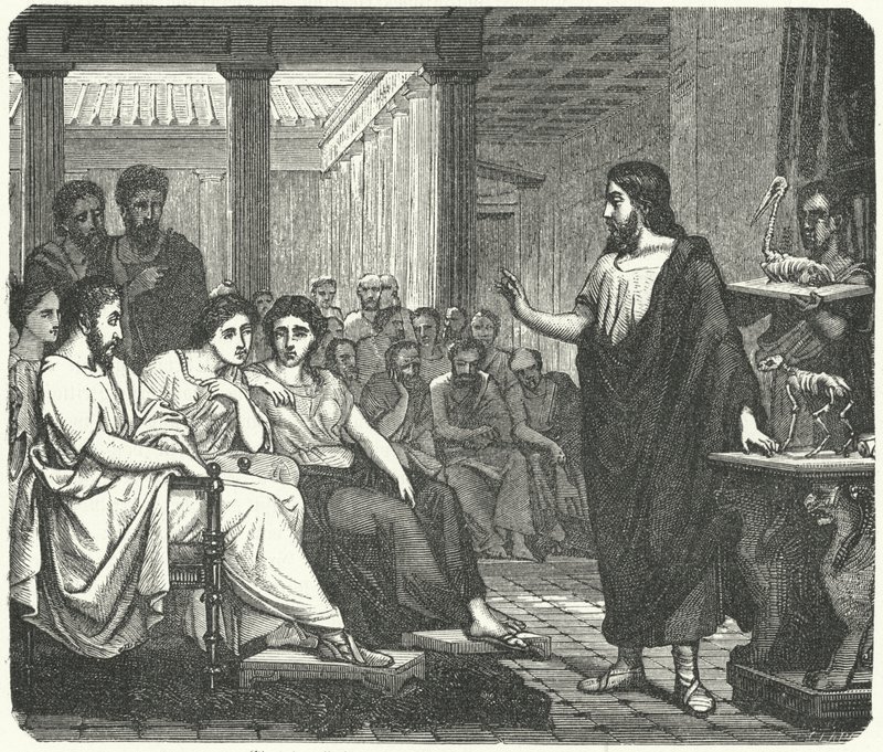 Galen Teaching Anatomy in Ancient Rome