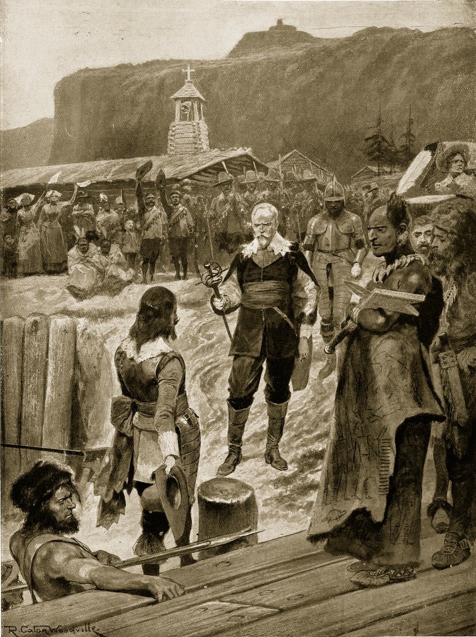Britain's first footing in Quebec