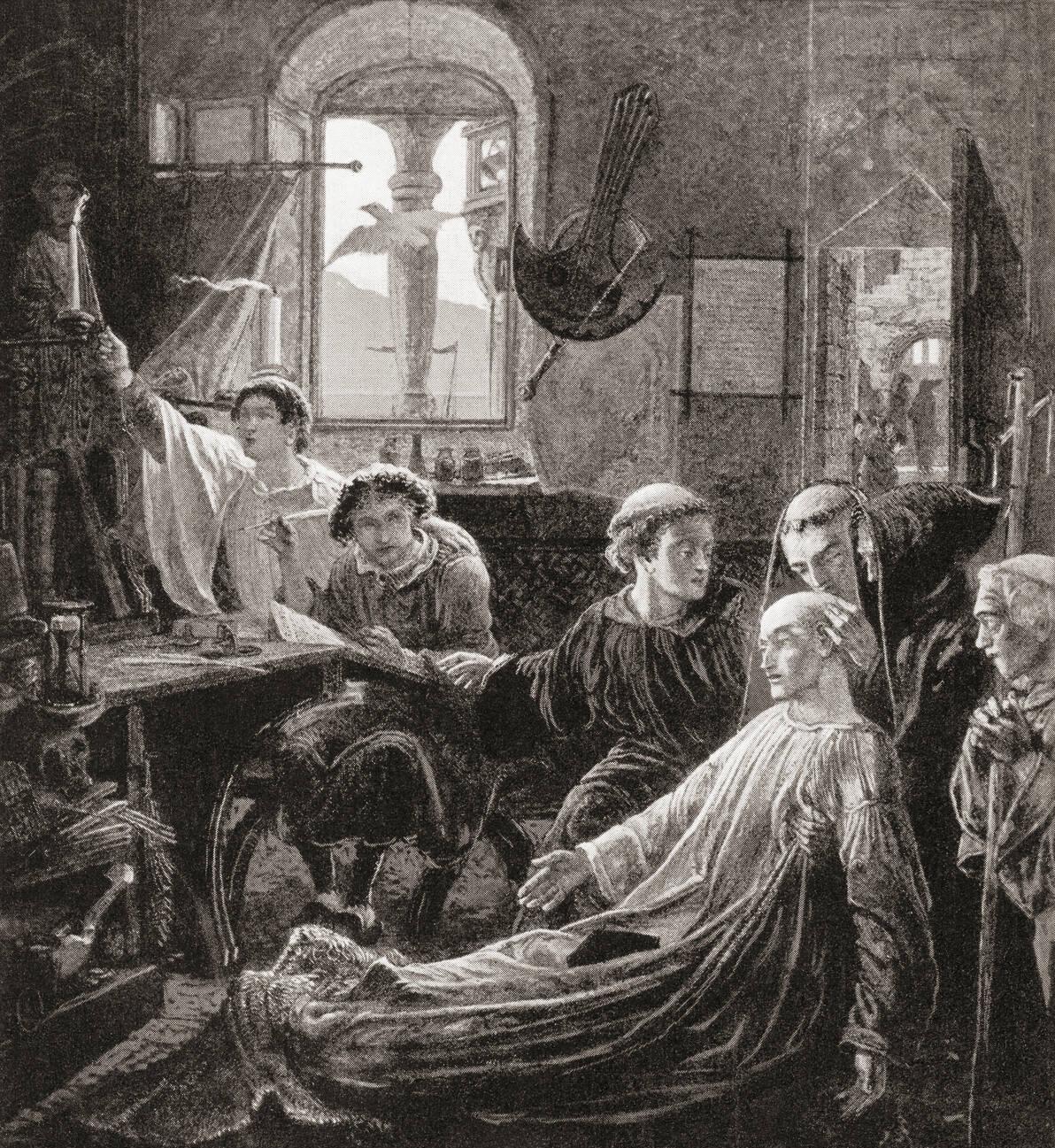 The death of the Venerable Bede