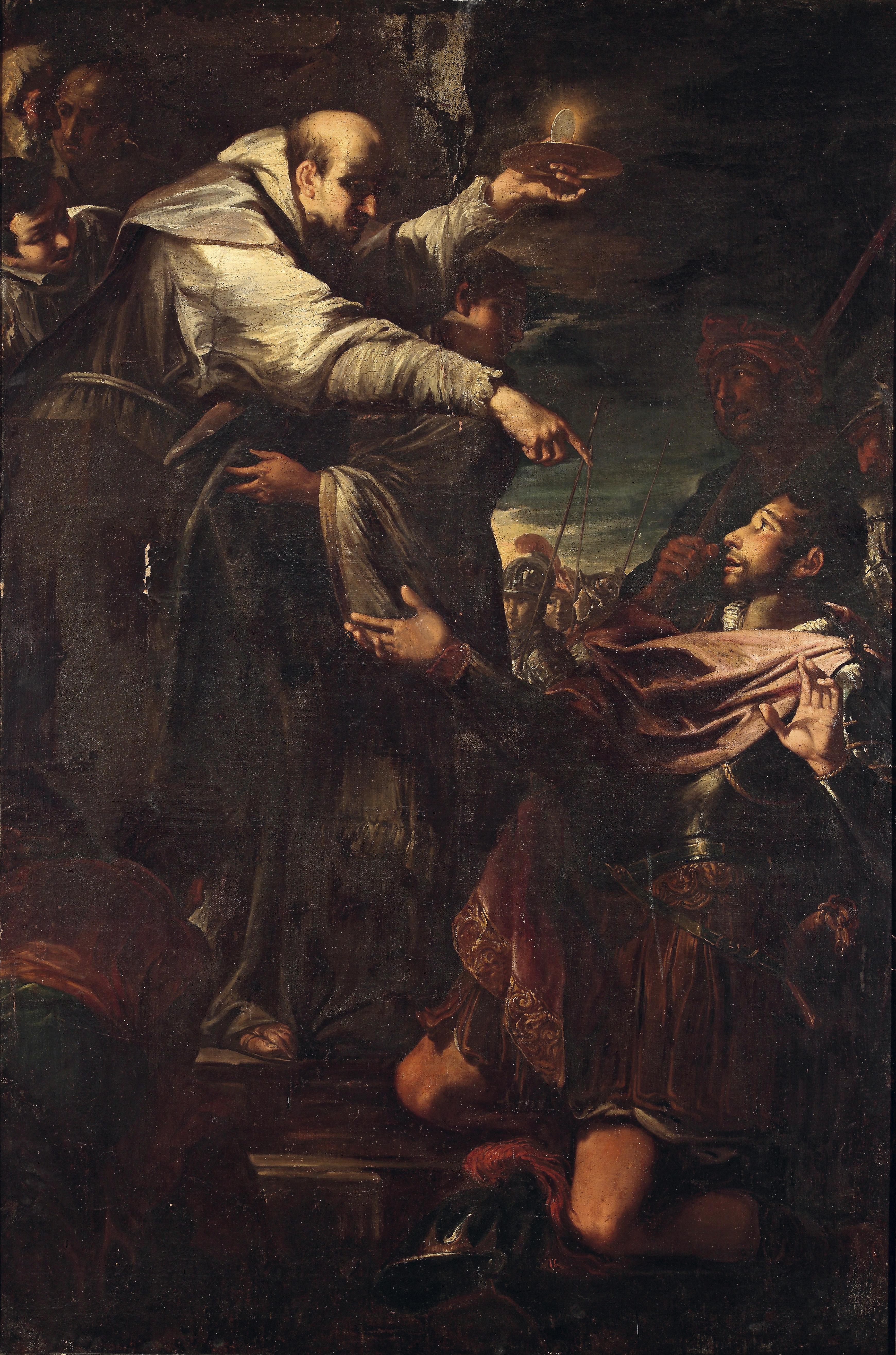 The Conversion of Duke William of Aquitaine by Saint Bernard of Clairvaux