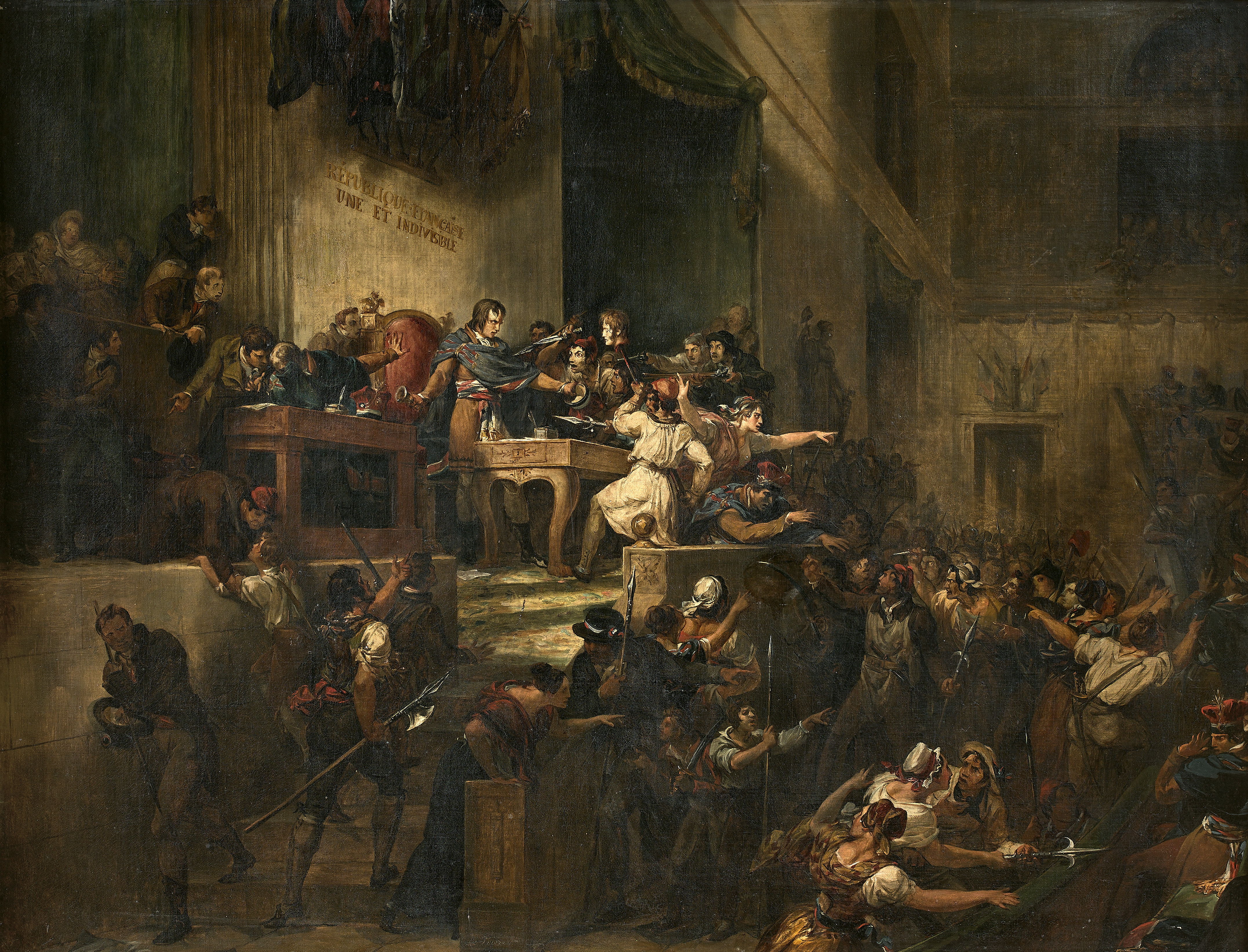 Boissy d'Anglas saluting the head of deputy Féraud