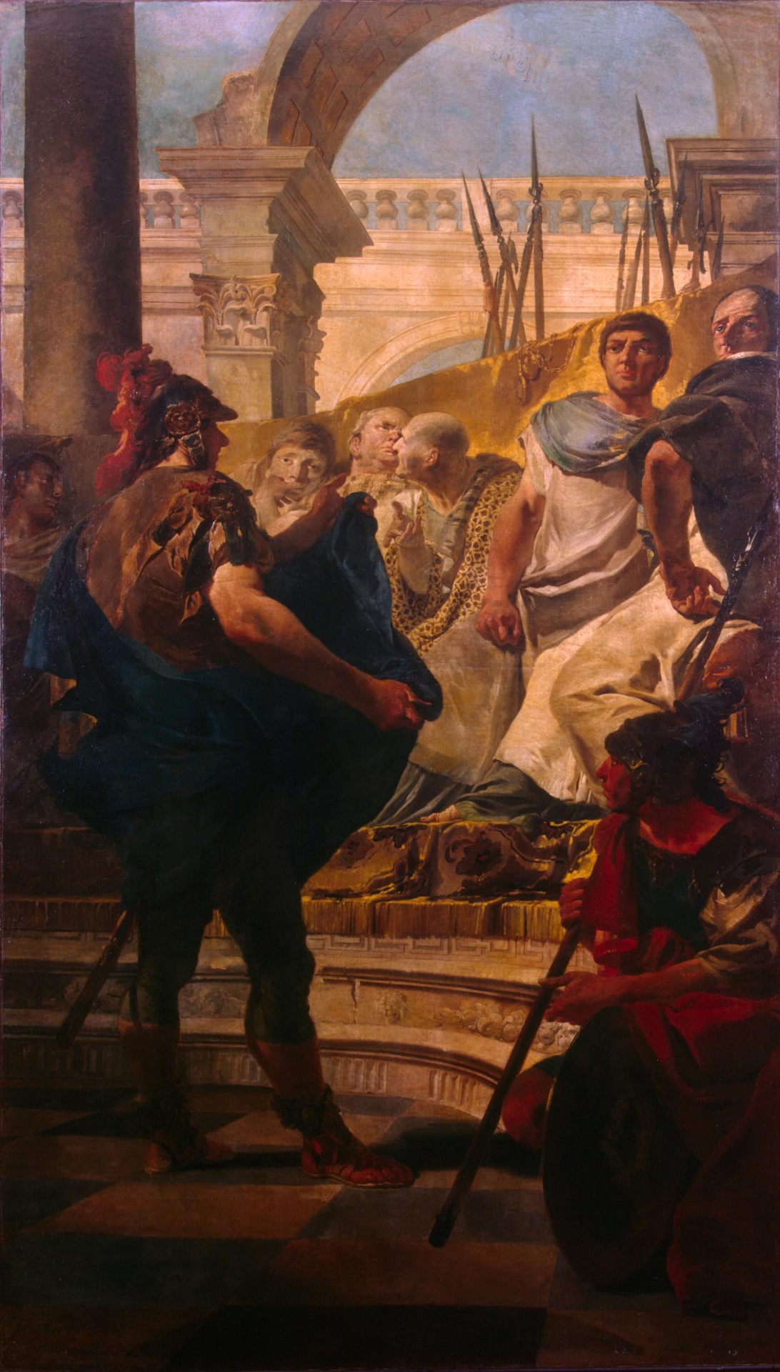 Quintus Fabius Maximus Before the Senate of Carthage
