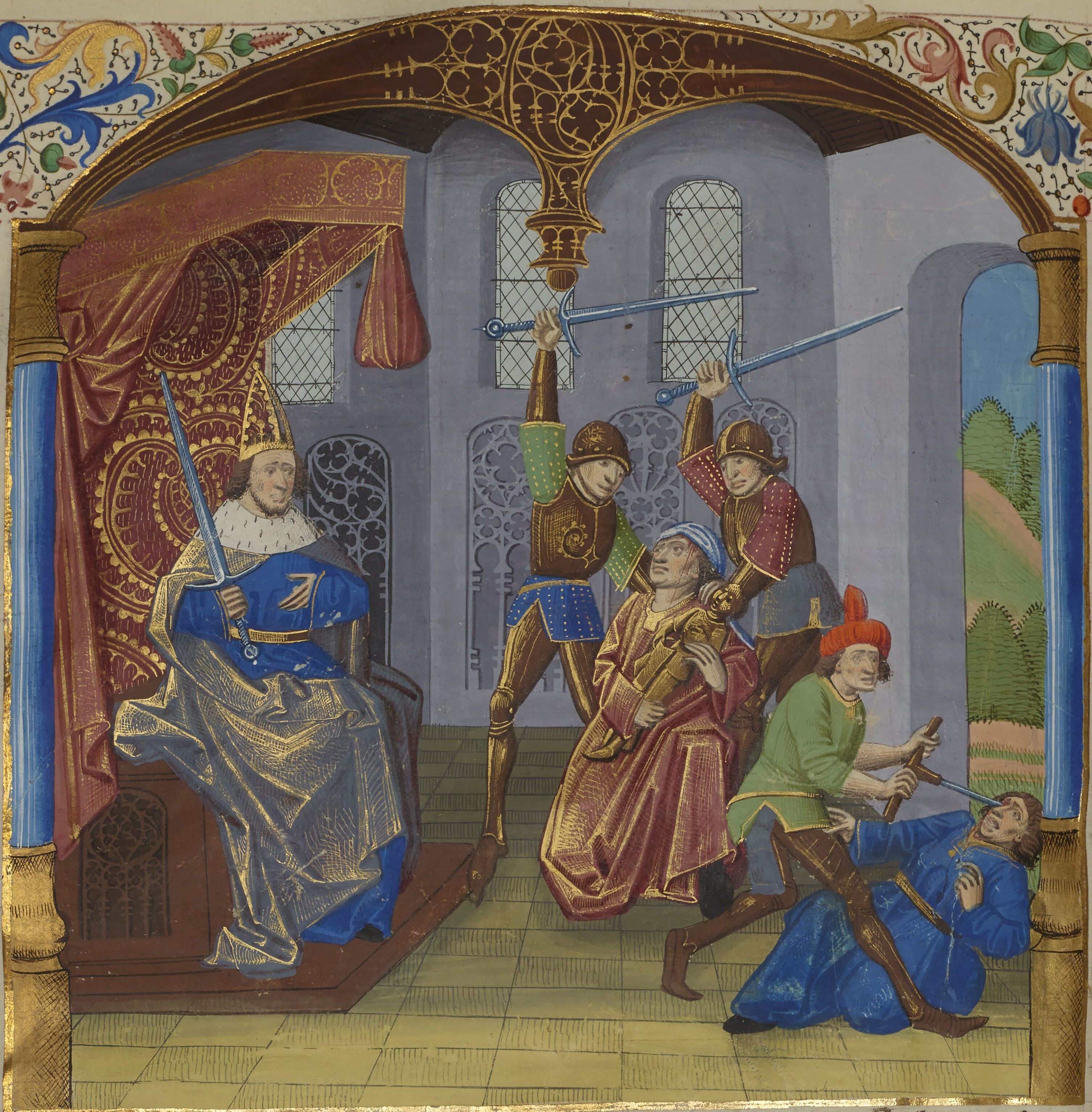 Death of Antyllus and Quintus Gallius