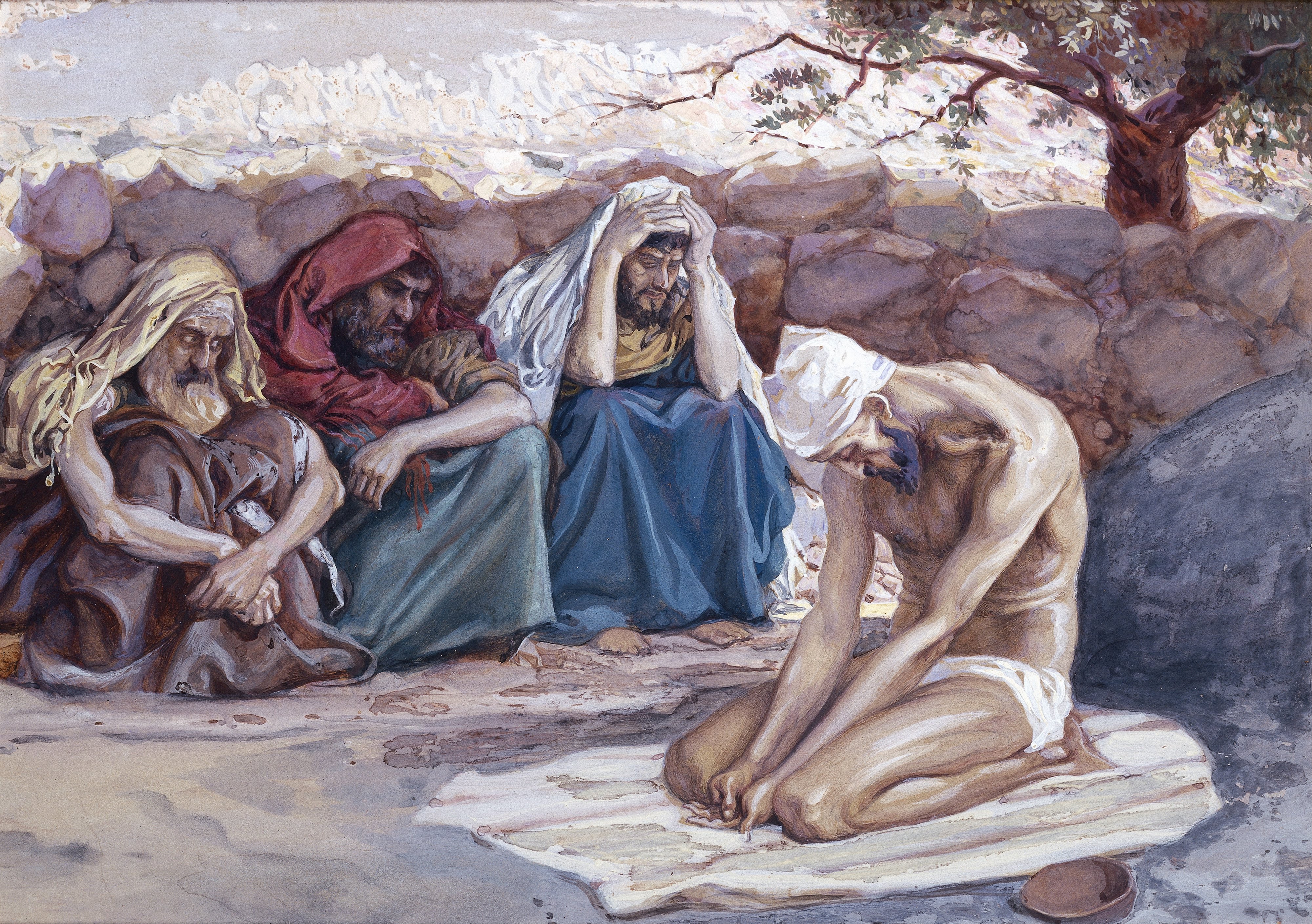 Job and His Three Friends