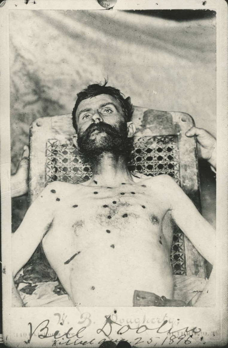 Bill Doolin's Shot Corpse