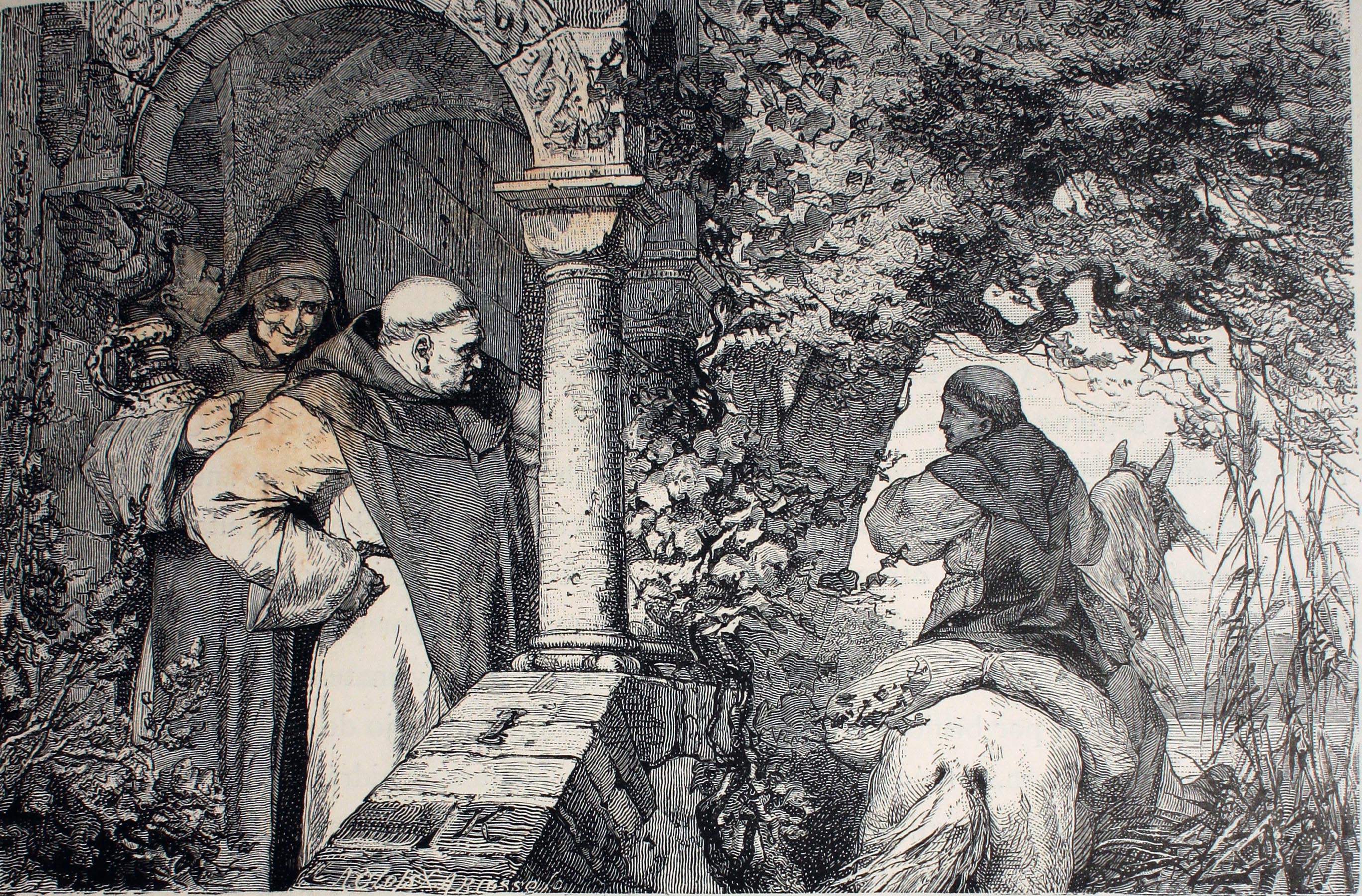 Ekkehard and the monks of Reichenau