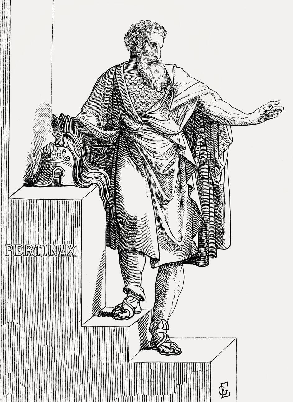 Pertinax , Publius Helvius Pertinax Augustus