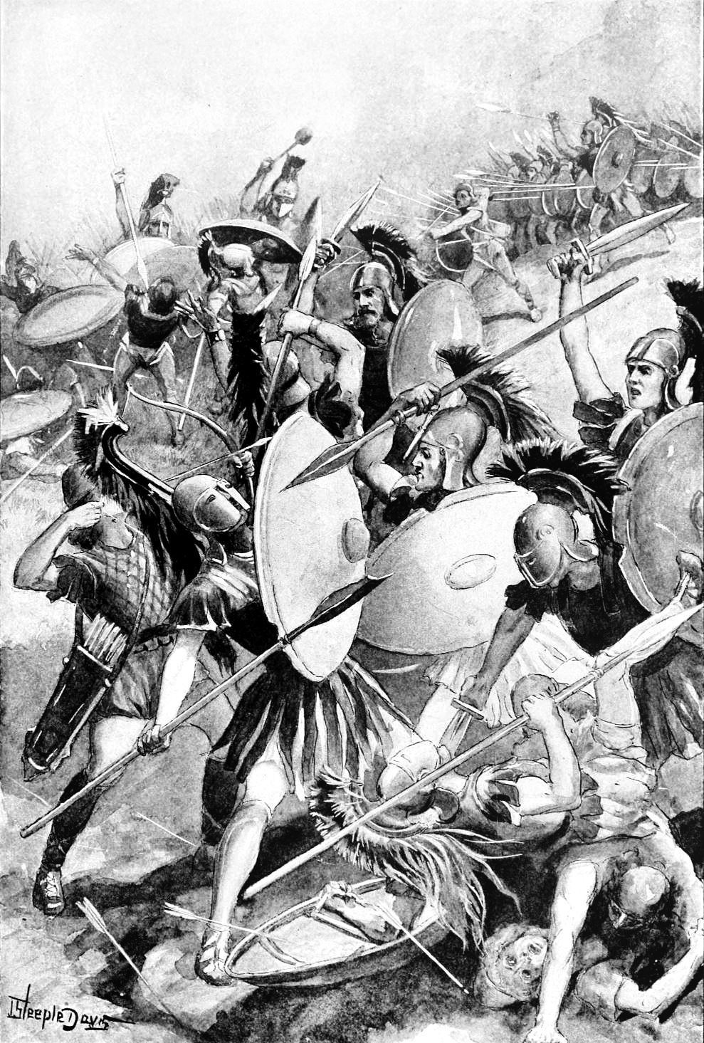 Destruction of the Athenian army at Syracuse