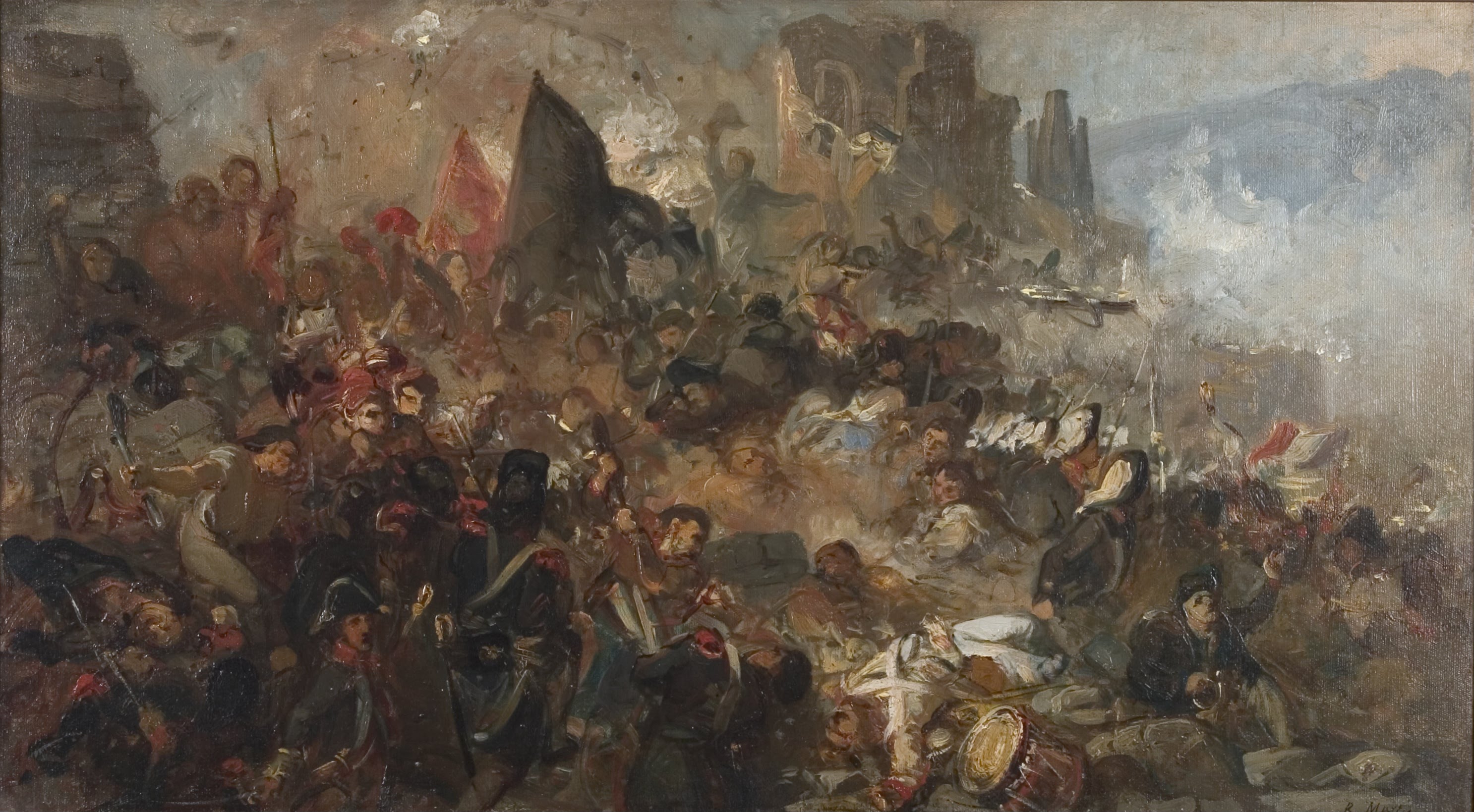 The siege of Girona