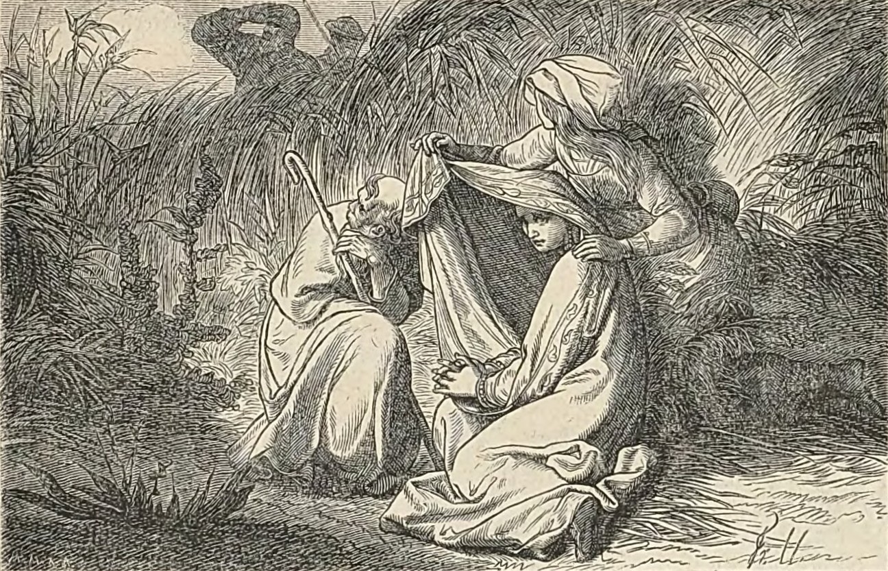 elheid of Italy and Adelhard of Reggio fleeing from captivity by Berengar