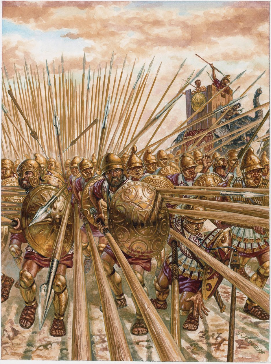 Ancient Greece The Epirotic Phalanx of Pyrrhus I