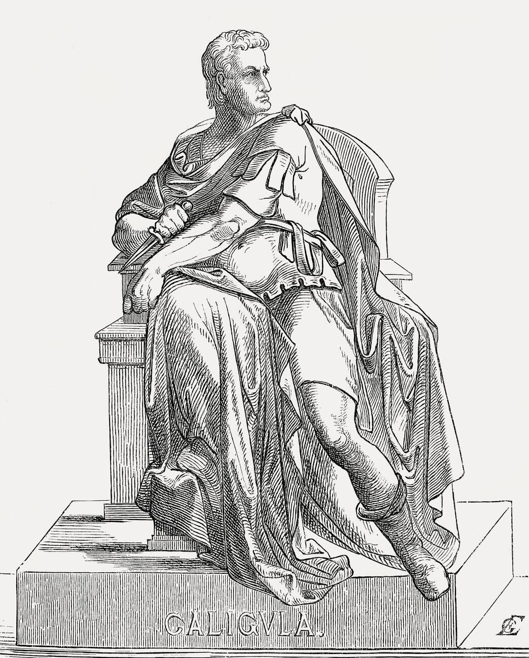 Caligula or Gaius Julius Caesar Augustus Germanicus, 12-41, Roman emperor