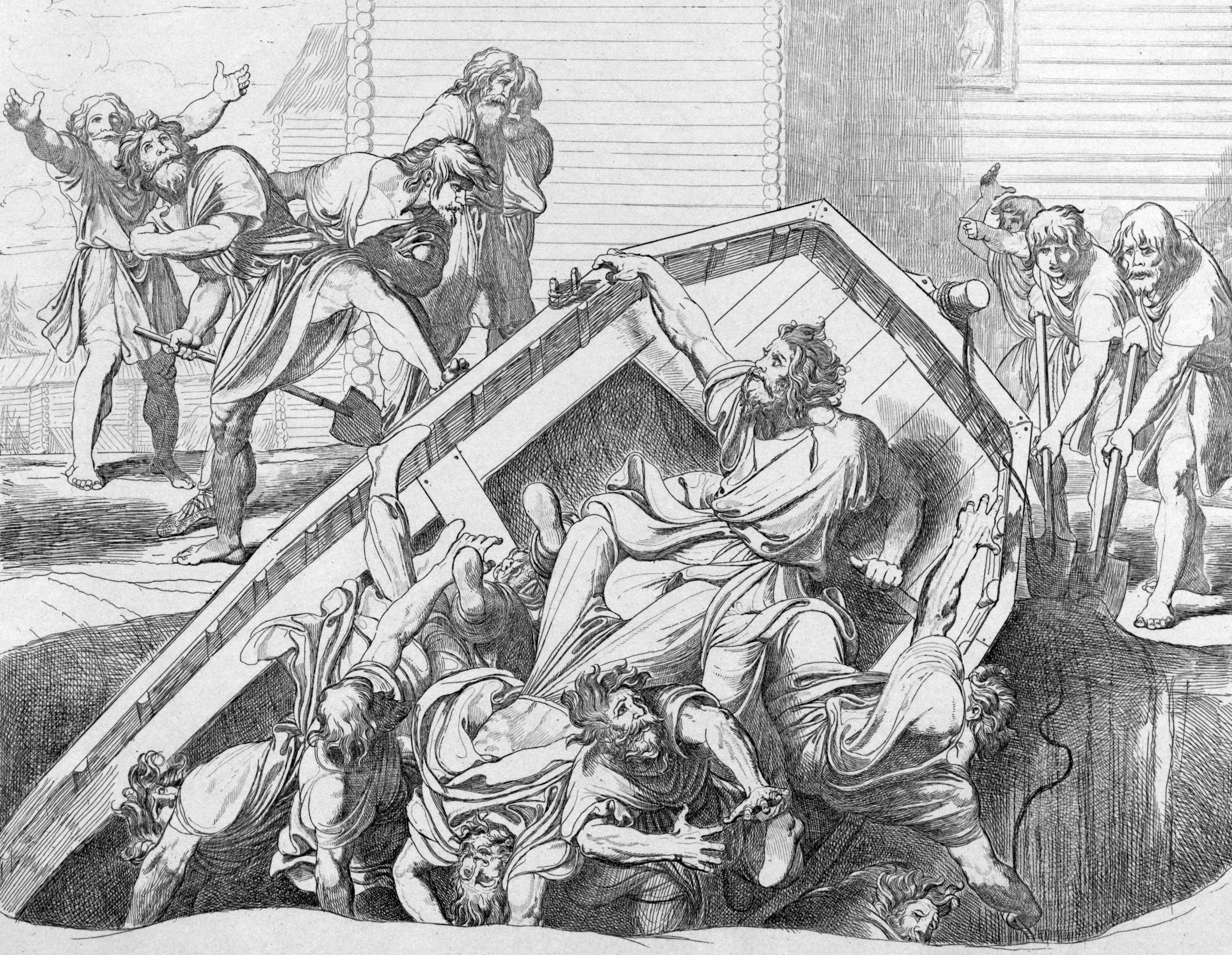 Olga's Vengeance Against the Drevlian Idols