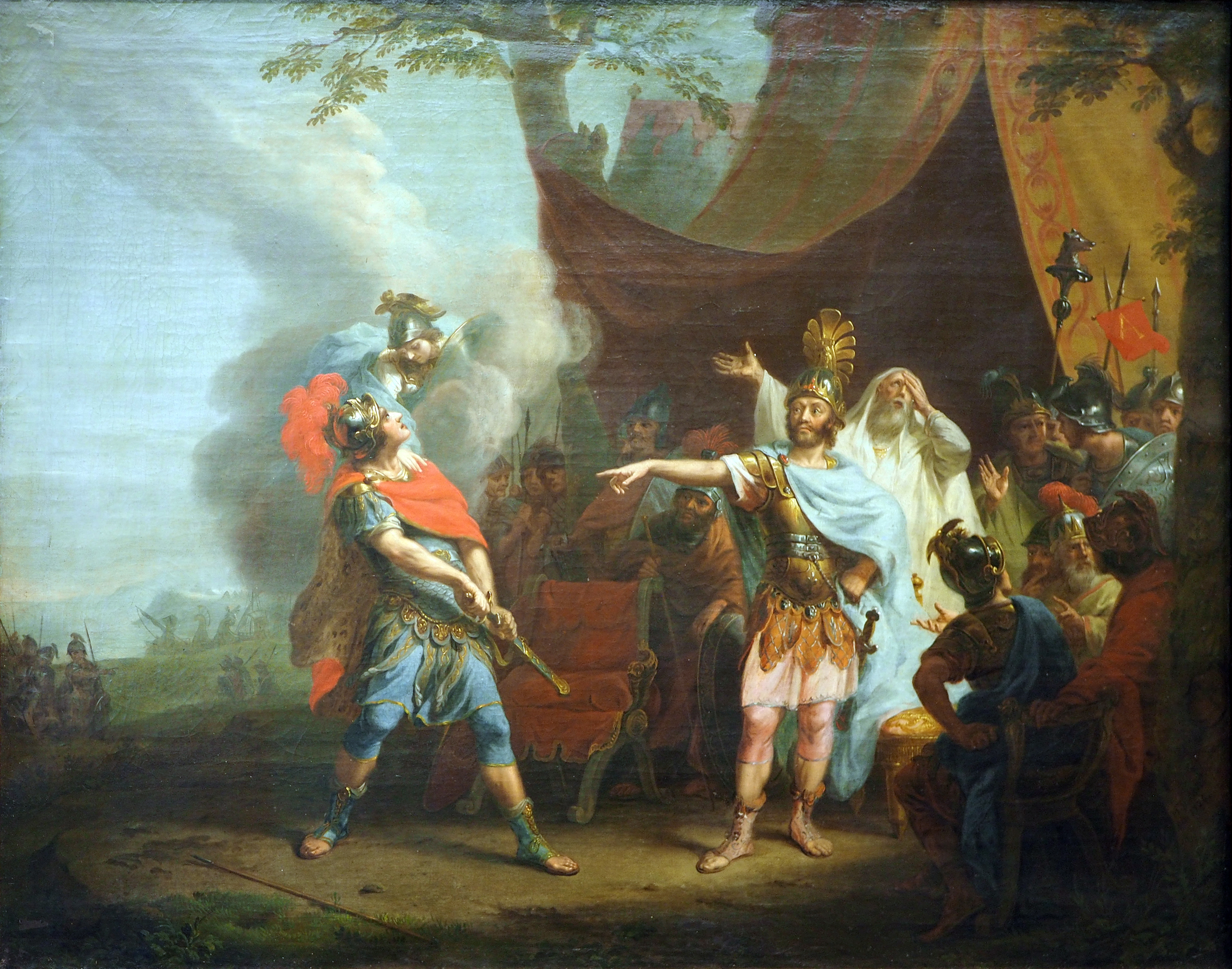 Achilles' Dispute with Agamemnon