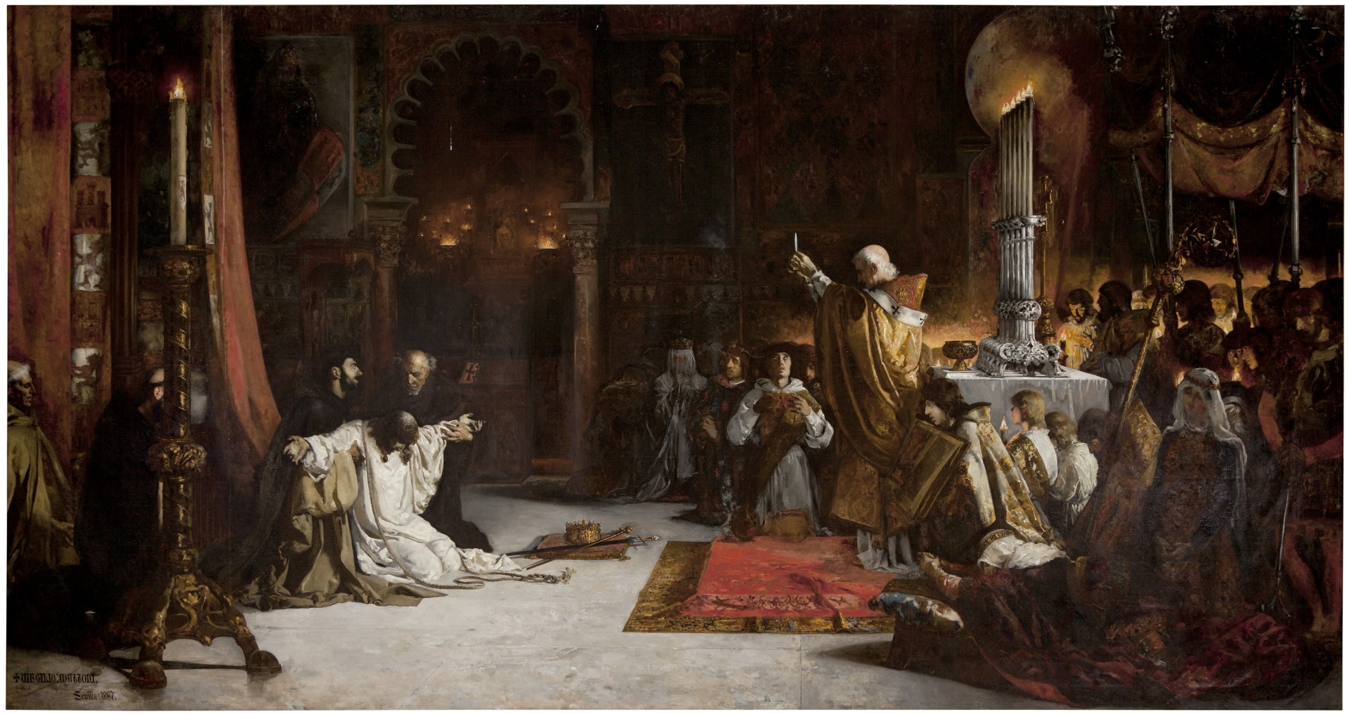Last Moments of Ferdinand III the Saint